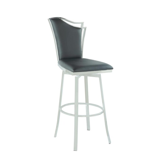 Polished Stainless Steel Bar Height, Trica Bar Stools Replacement Seats