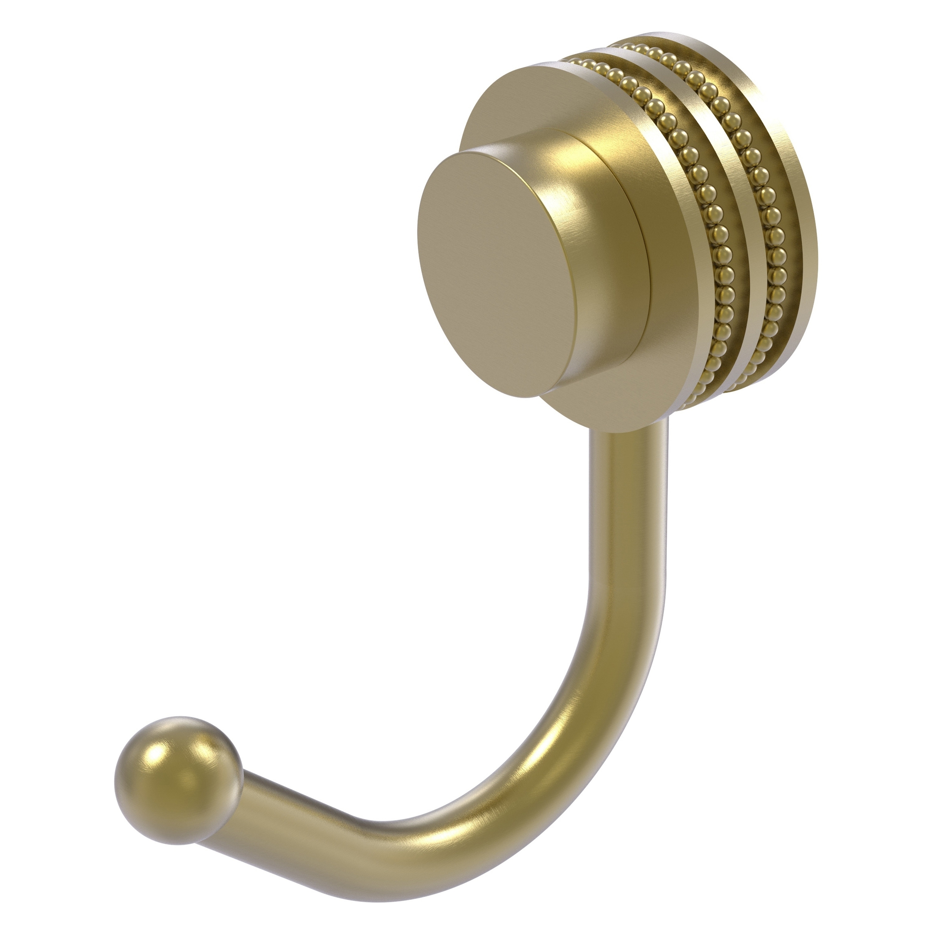 Allied Brass Venus Satin Brass Single Wall Mount Towel Hook 420d-sbr At 