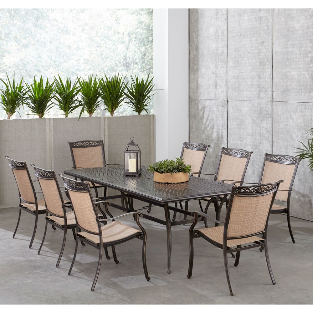 Hanover FNTDN9PCC Patio-Dining-Sets - View #9