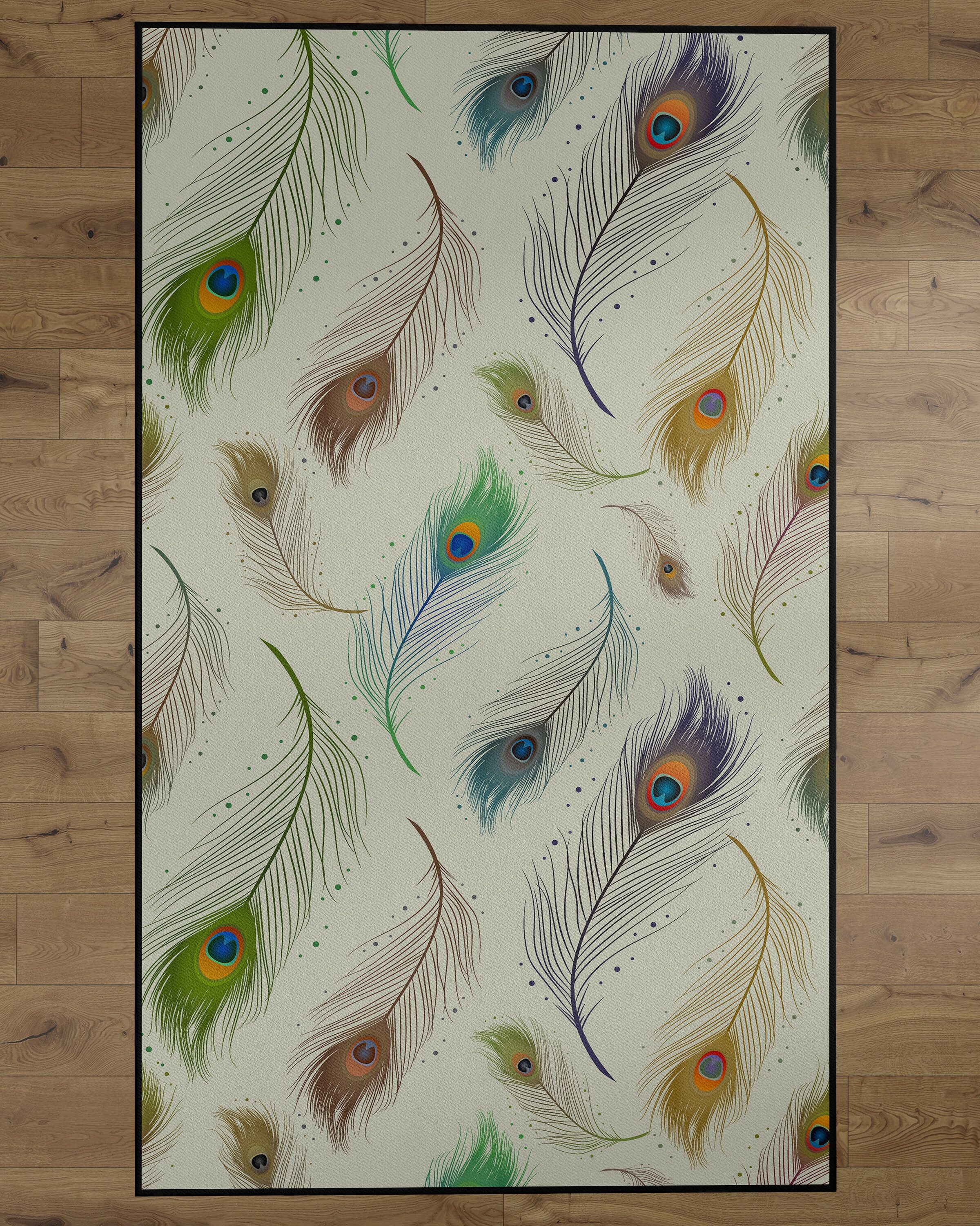 Deerlux QI003760.XS 3 X 5 (ft) Multi-color Indoor Area Rug