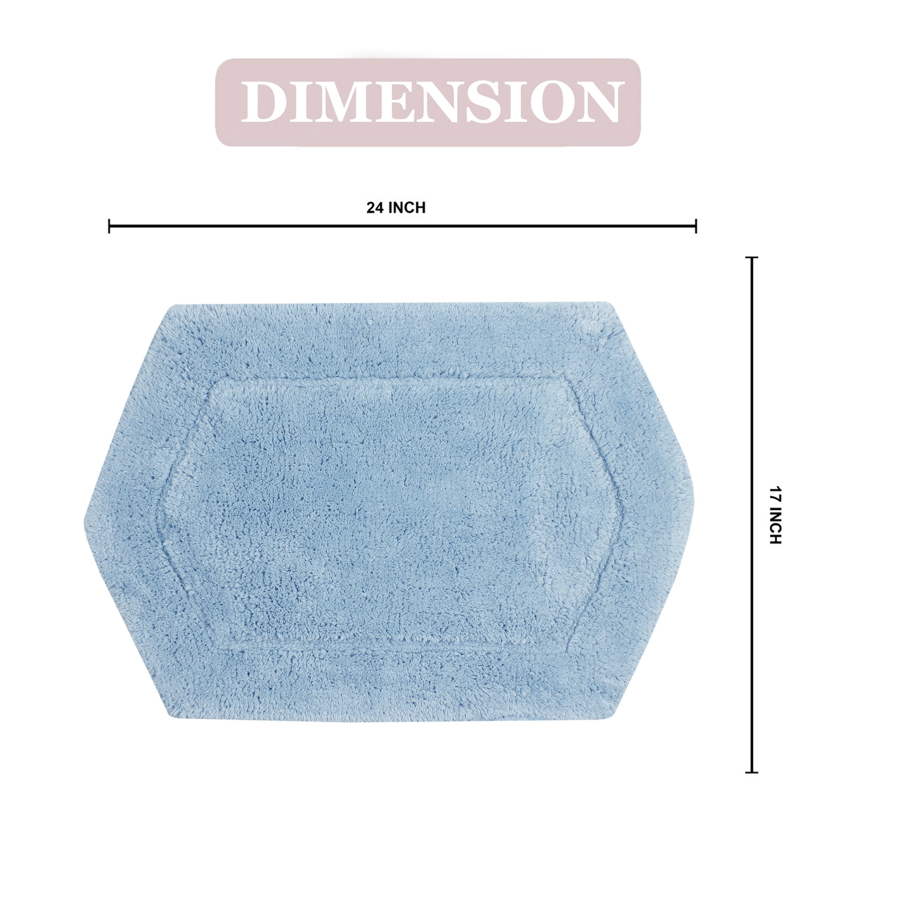 Home Weavers BWA1724BL Bath-Rugs - View #3