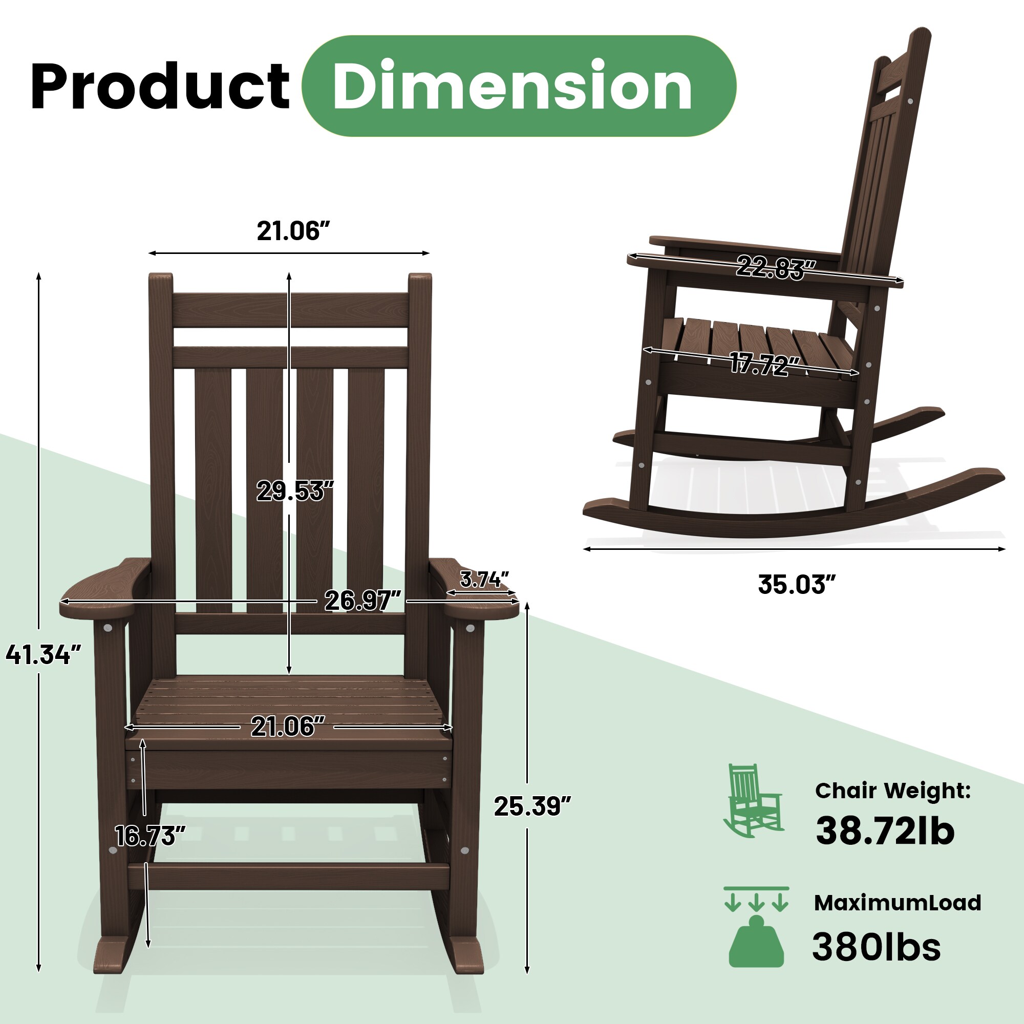Serwall SW-WTRRC1-CF Patio-Chairs - View #3