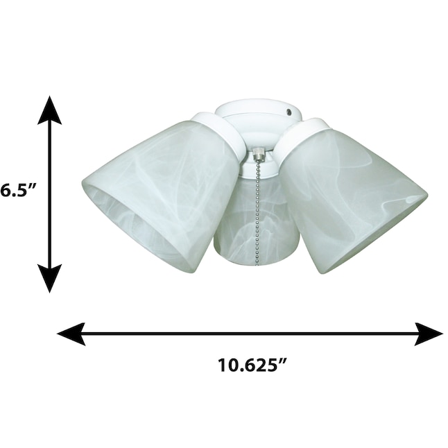 Light White Led Ceiling Fan Kit