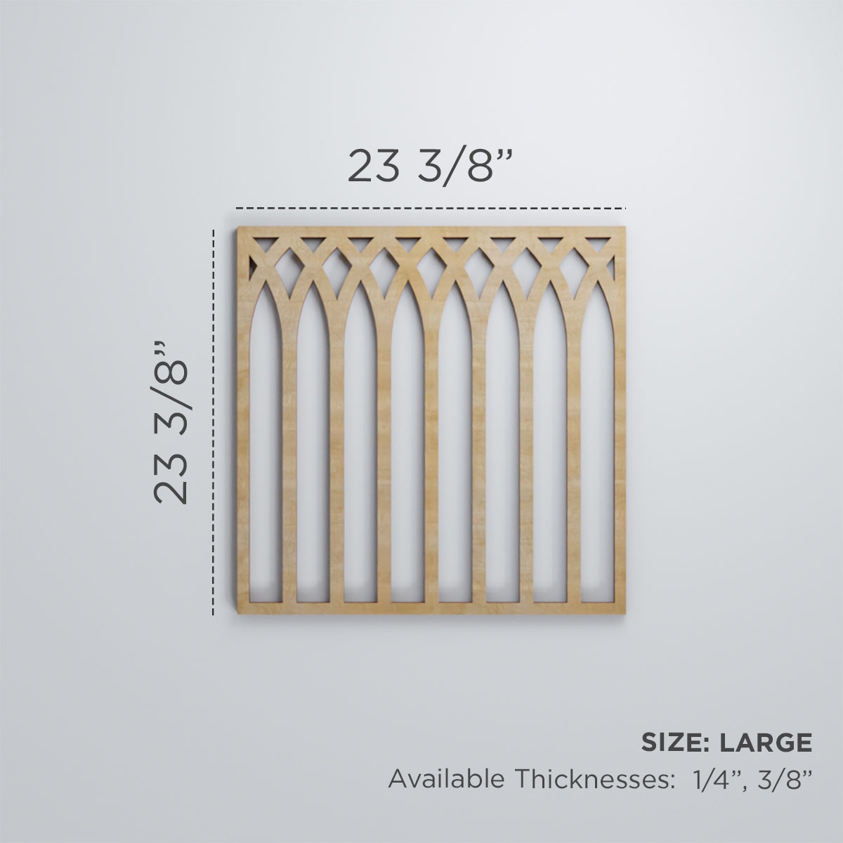 Ekena Millwork WALW24X24X0250CRPBI Wall-Panels - View #3
