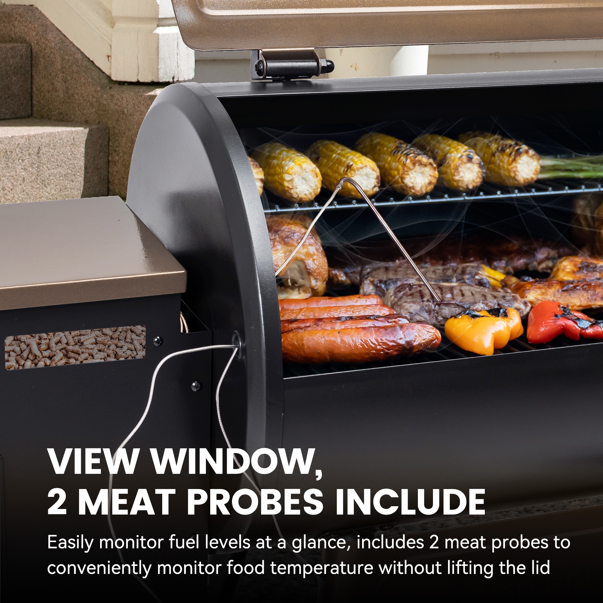 Z GRILLS ZPG-550B4 Pellet-Grills - View #5