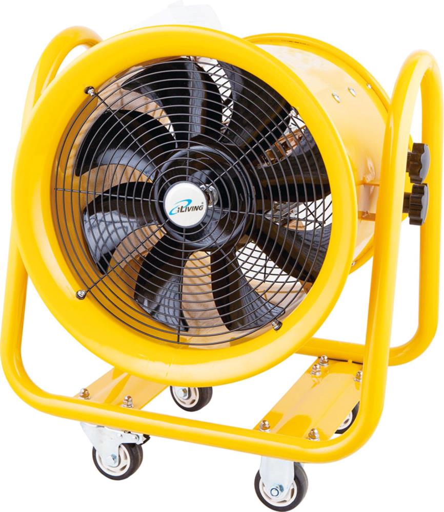 NeNchengLi 12'' Utility Blower Fan Wall Mounted Portable Exhaust Fans, Axial Flow Blower Fans, Portable Kitchen Warehouse Paint Booth Ve