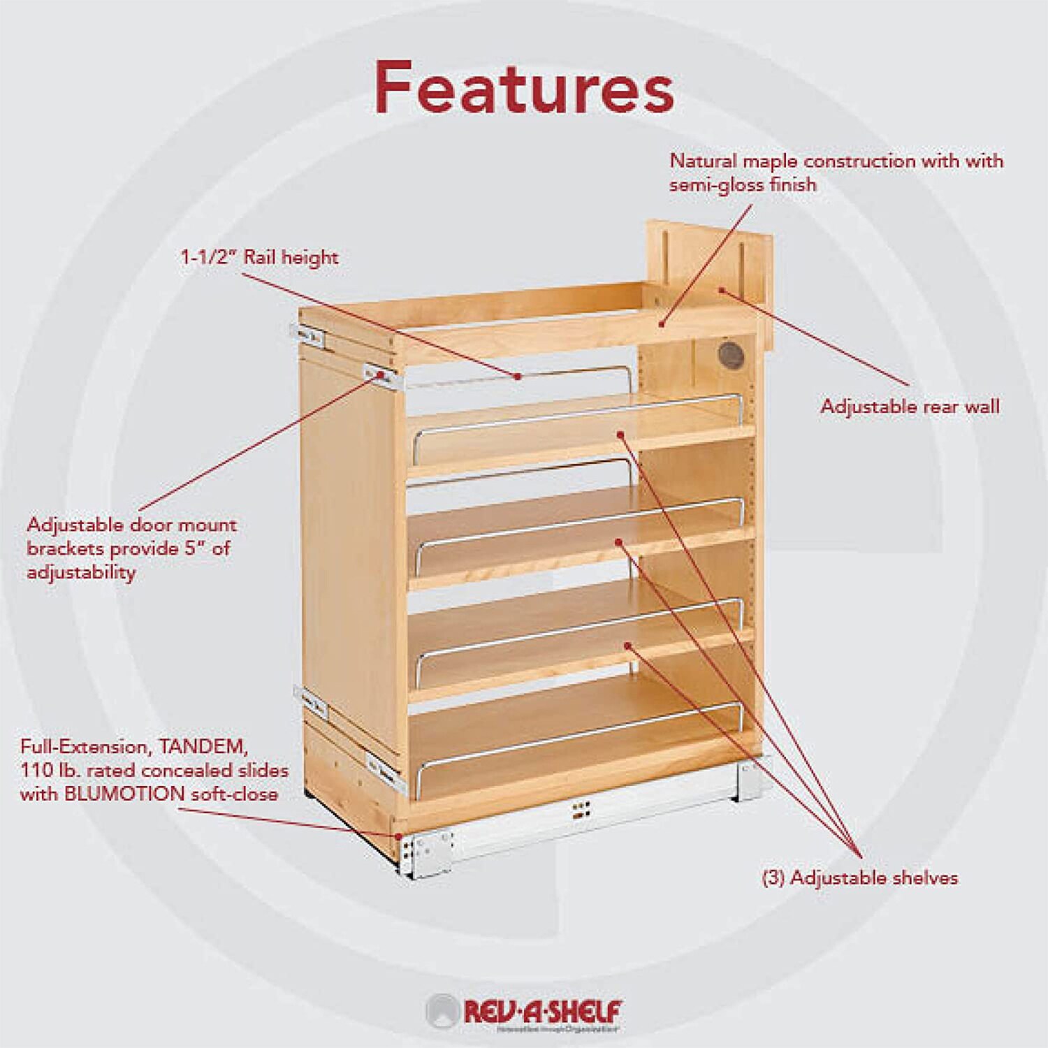 Rev-A-Shelf 299677 Pull-Out-Cabinet-Baskets - View #3