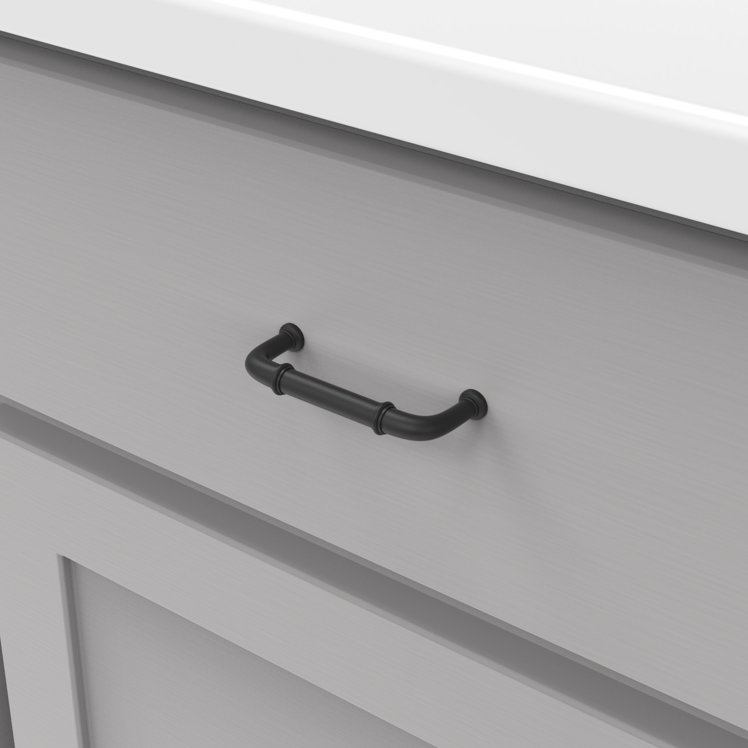 Hickory Hardware P3382-10B-10B Cabinet-Pulls - View #4