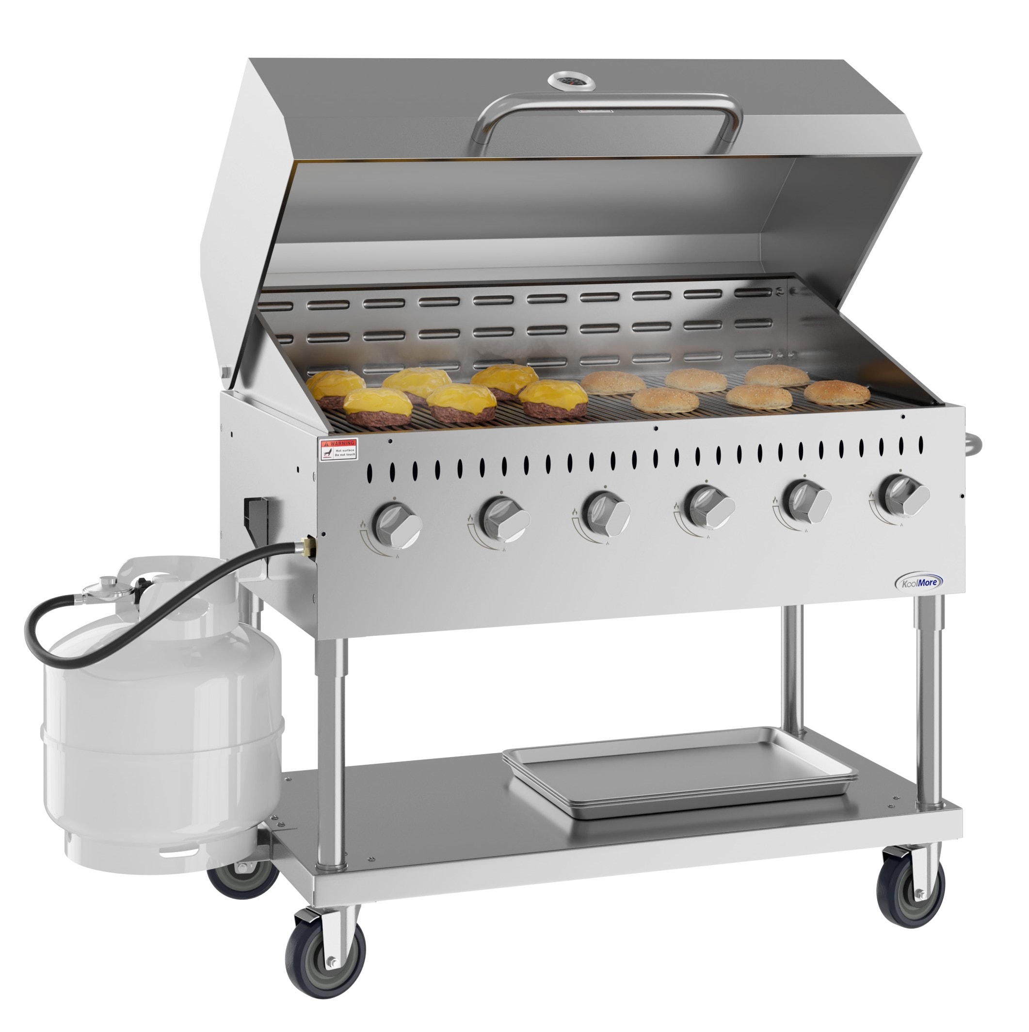 KoolMore LOW-CGKIT4-48D Gas-Grill - View #7