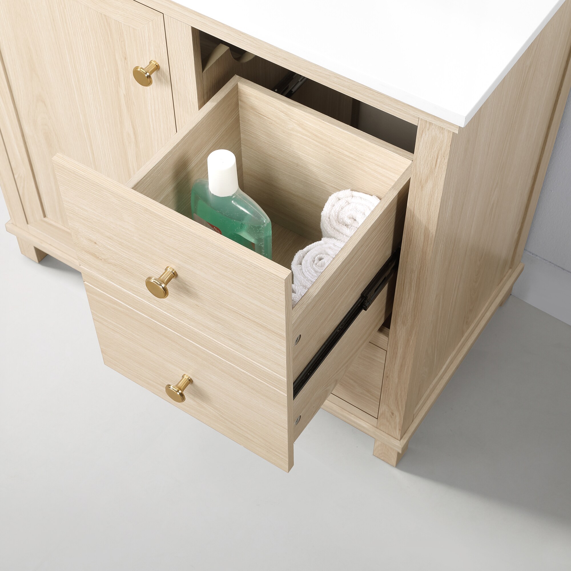 Style Selections BRADSHAW-36LBW-COMBO Bath-Vanity-Combo - View #12