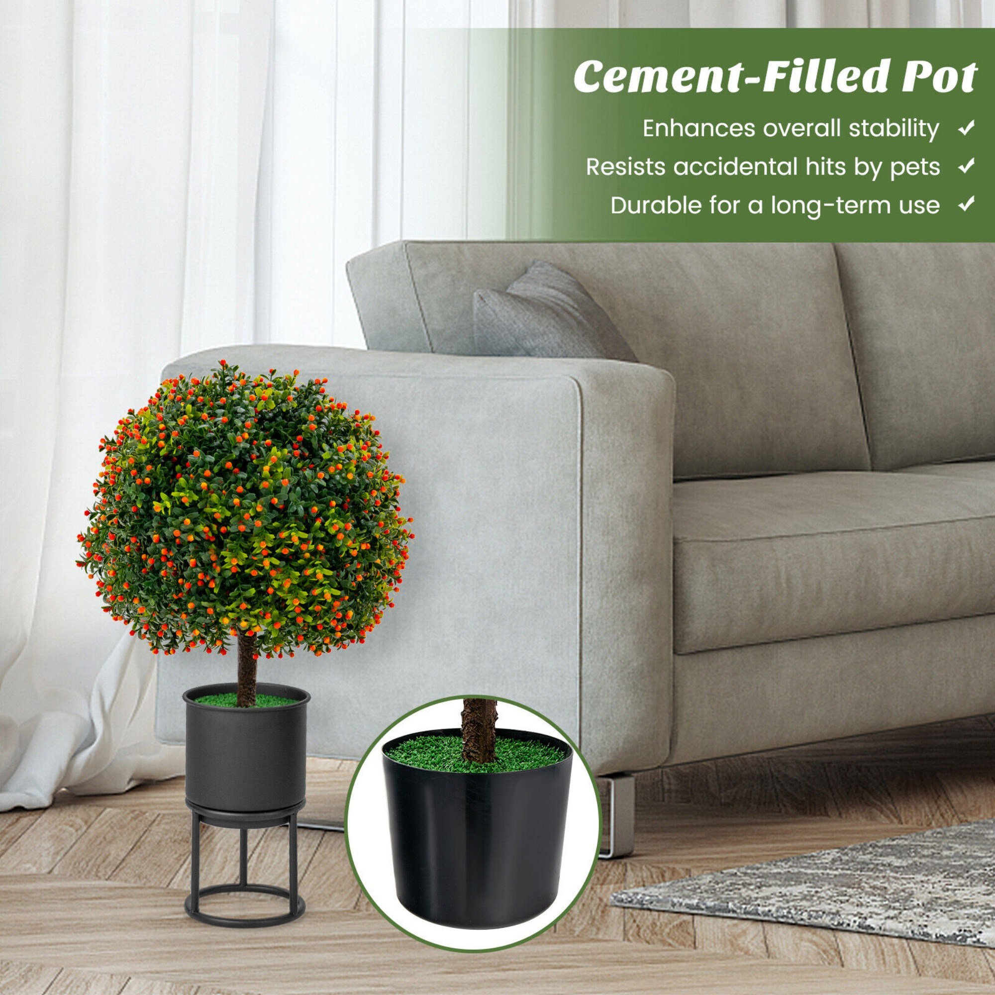 Poinic CWZH10129-2 Artificial-Plants-Trees - View #7