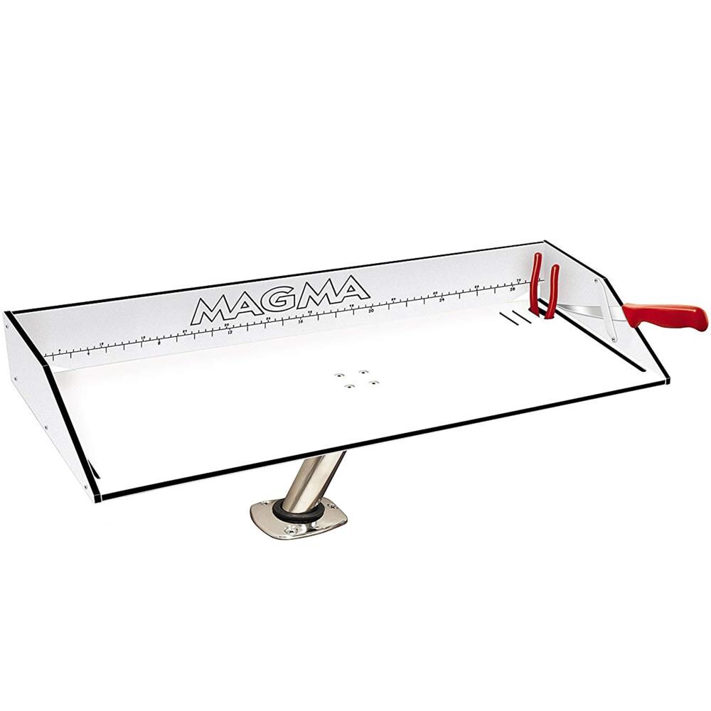 Magma USA Boat Marine 31-in Bait/Filet Mate Fish Cleaning Cutting Table  Board and Mount in the Fishing Equipment department at