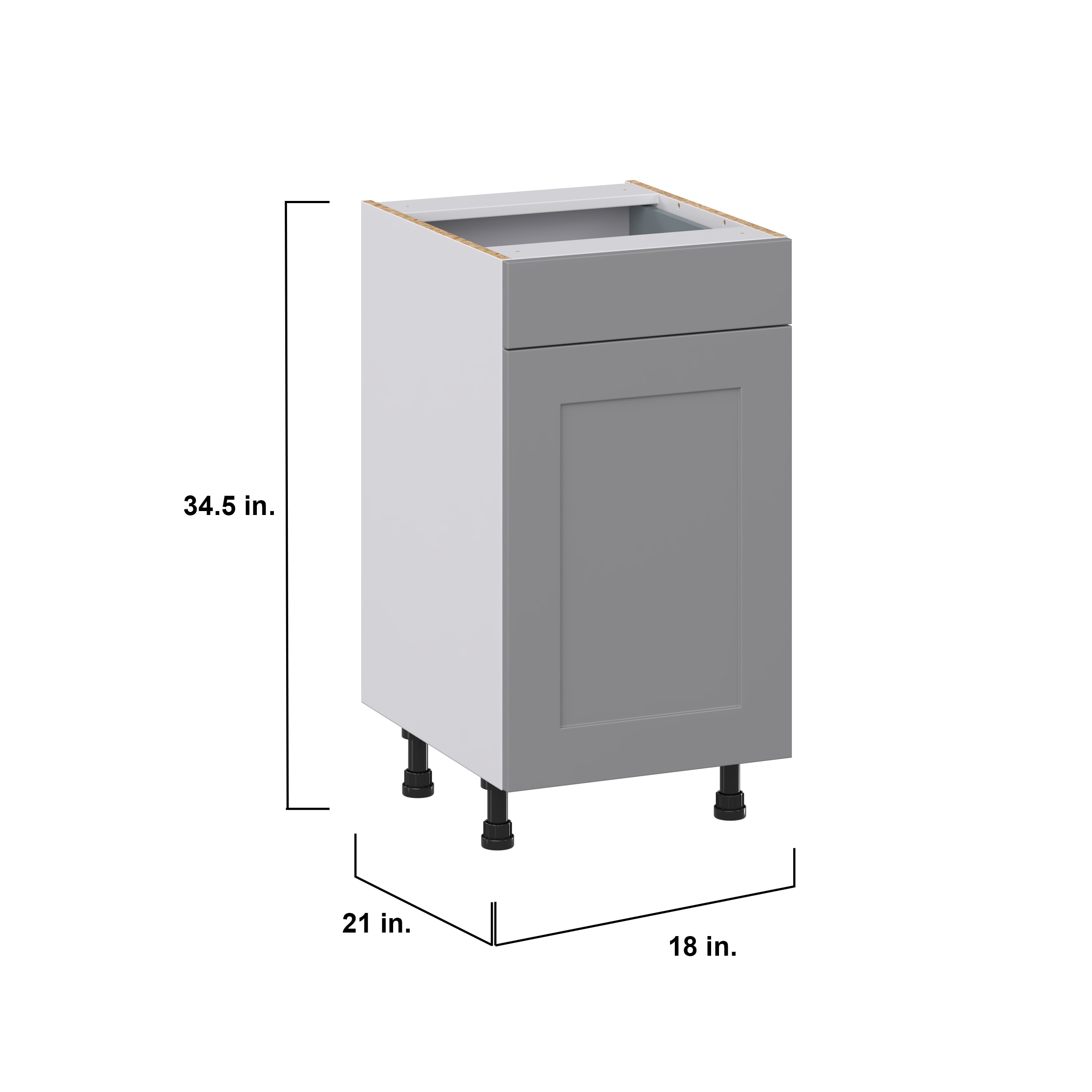 Hugo&Borg DSV18(L/R)-BM Cabinets-Kitchen - View #4