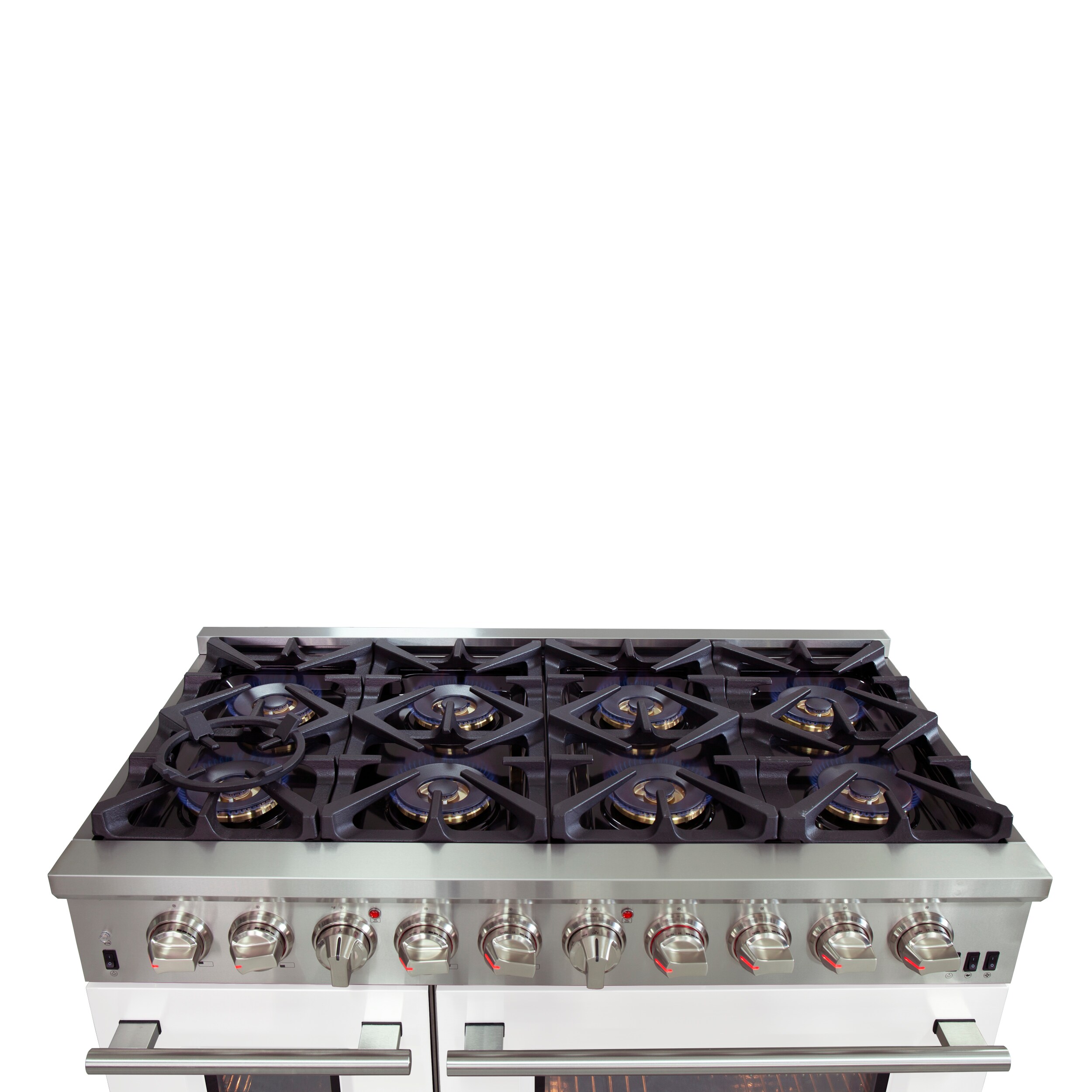 FORNO FFSGS6187-48WHT Double-Dual-Fuel-Ranges - View #6