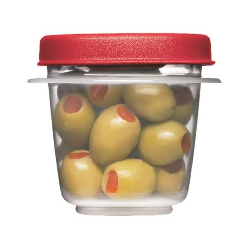 Rubbermaid Clear Square Food Storage Containers