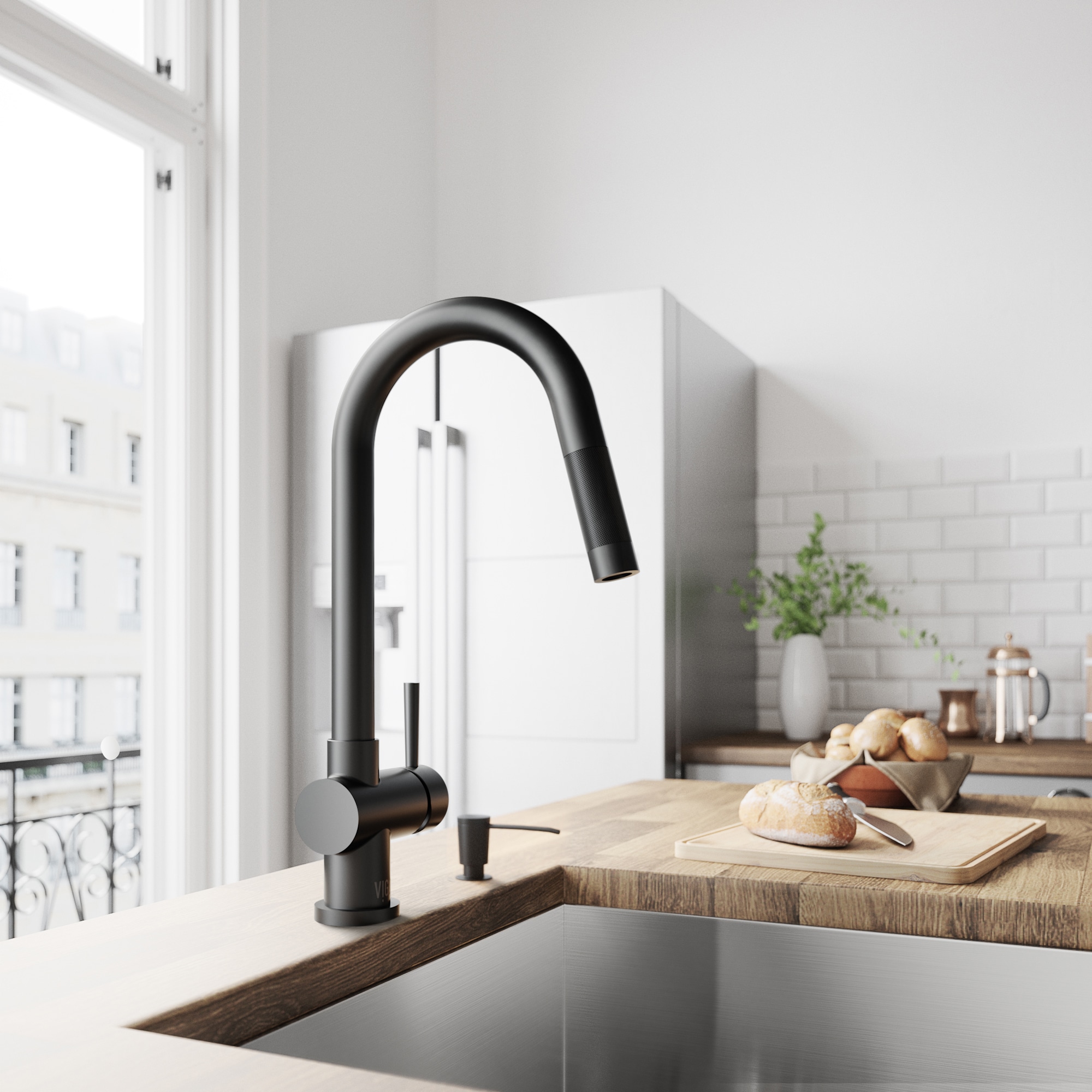 VIGO VG02008MBK2 Kitchen-Faucets - View #4