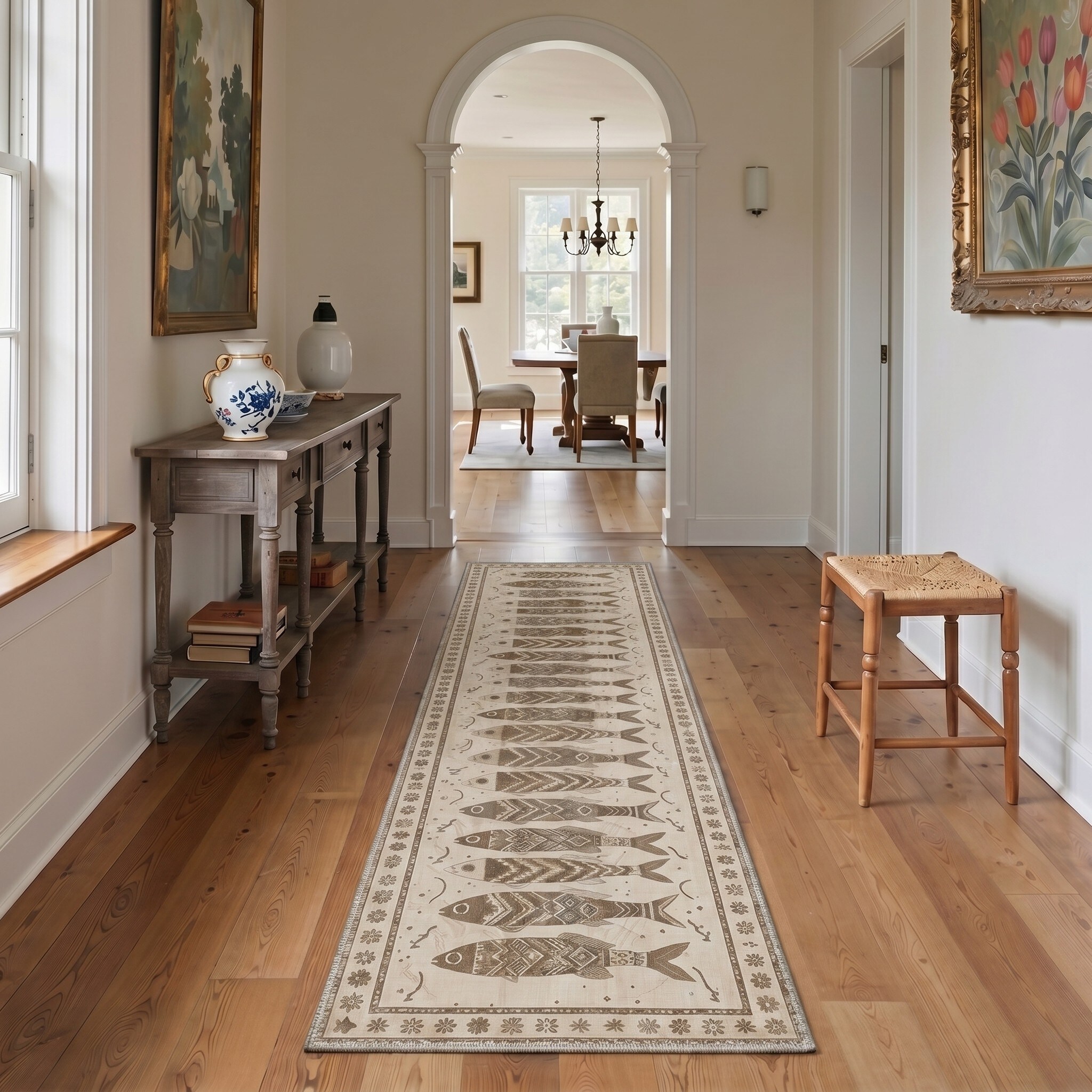 BAVNI ARB3254-YELLOW rugs - View #4