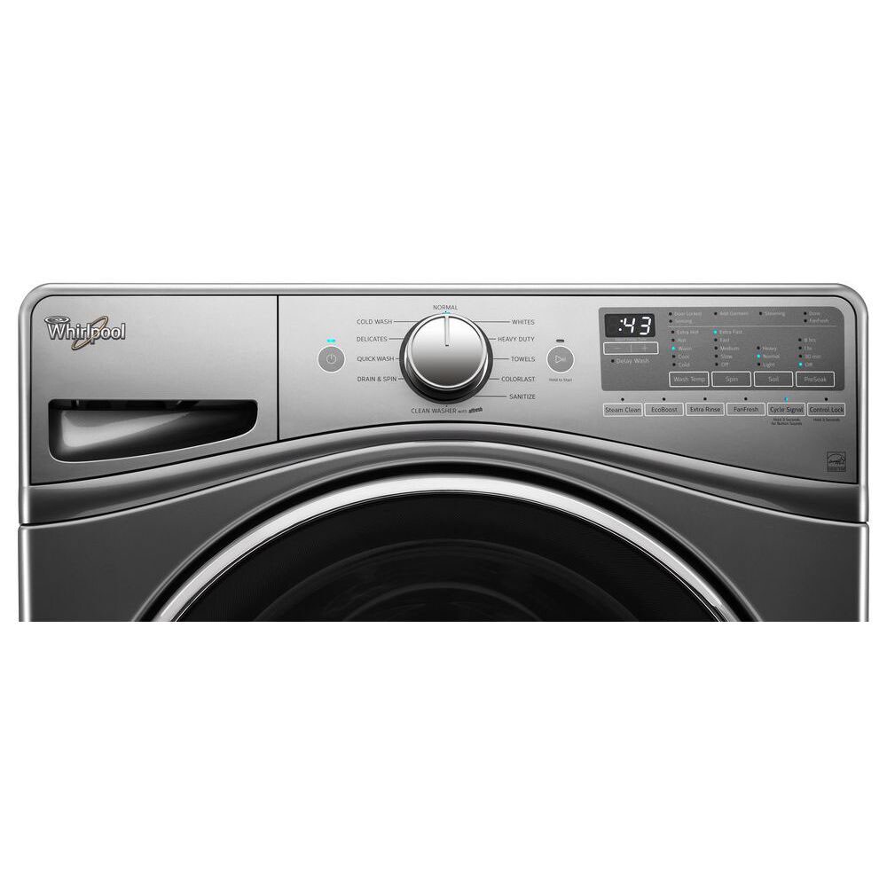 Whirlpool High Stackable Steam Cycle Front-Load (Chrome STAR at Lowes.com