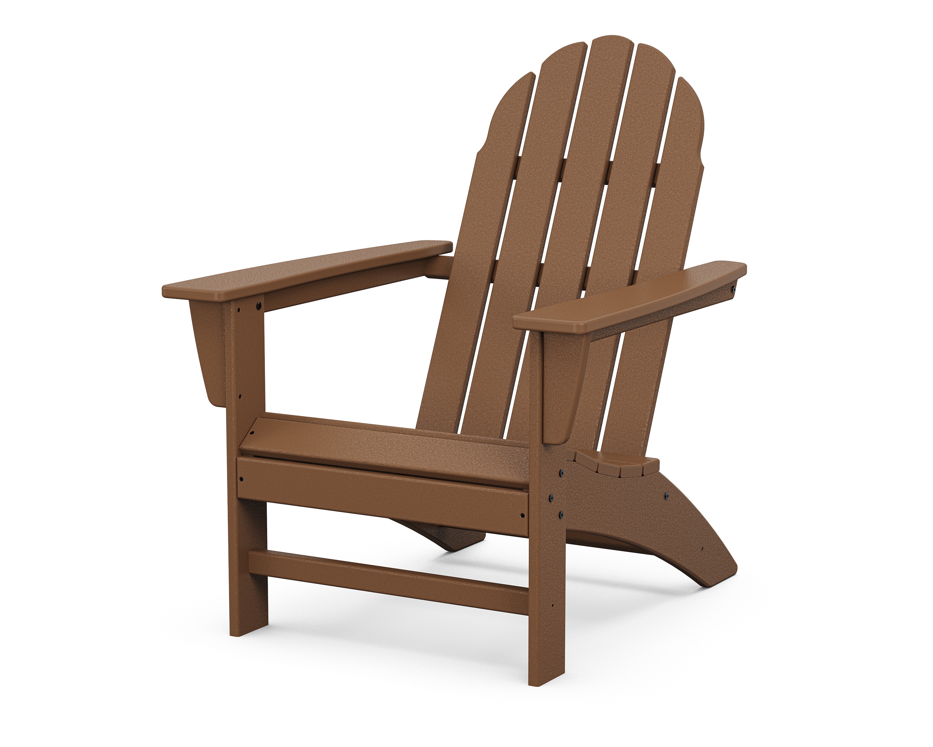 Trex Outdoor Furniture TXAD400TH Seaport Tree House HDPE Frame Stationary Adirondack Chair with Slat Seat
