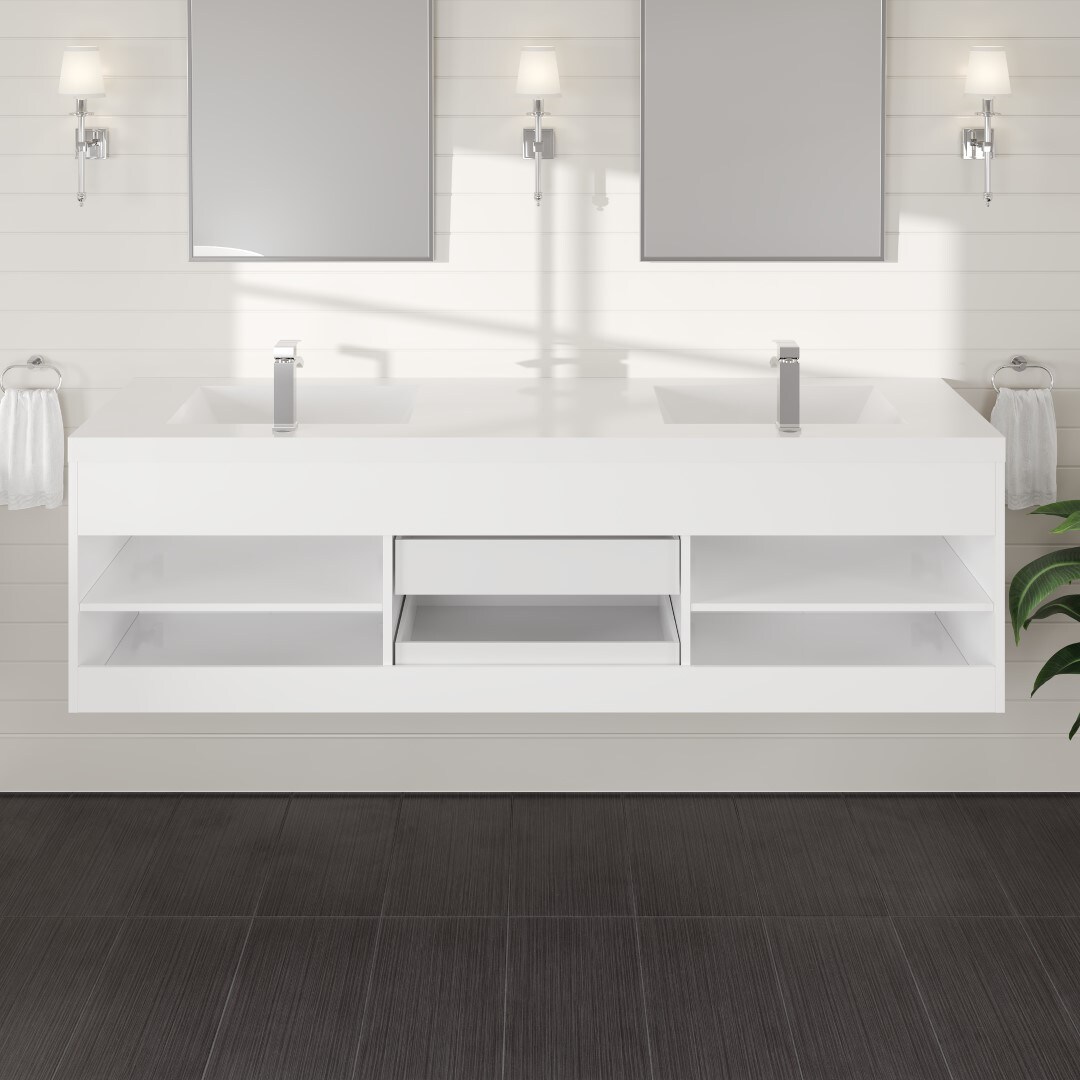 Eviva EVVN1700-8-72WH-WM Bath-Vanity-Combo - View #9