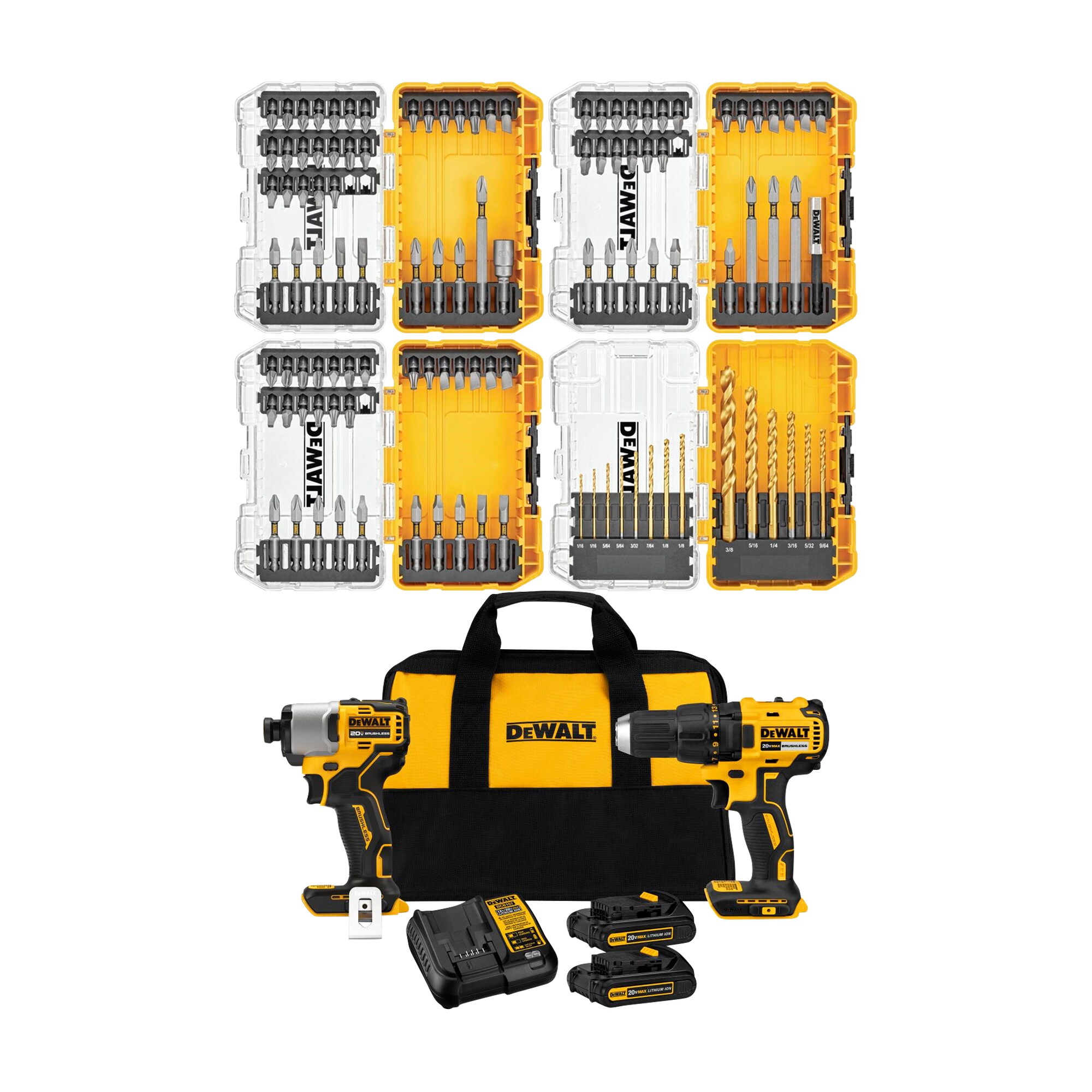 BLACK+DECKER BDA80100 100 piece combination drill bit tip nut driver set  NIP – Walmart Inventory Checker – BrickSeek