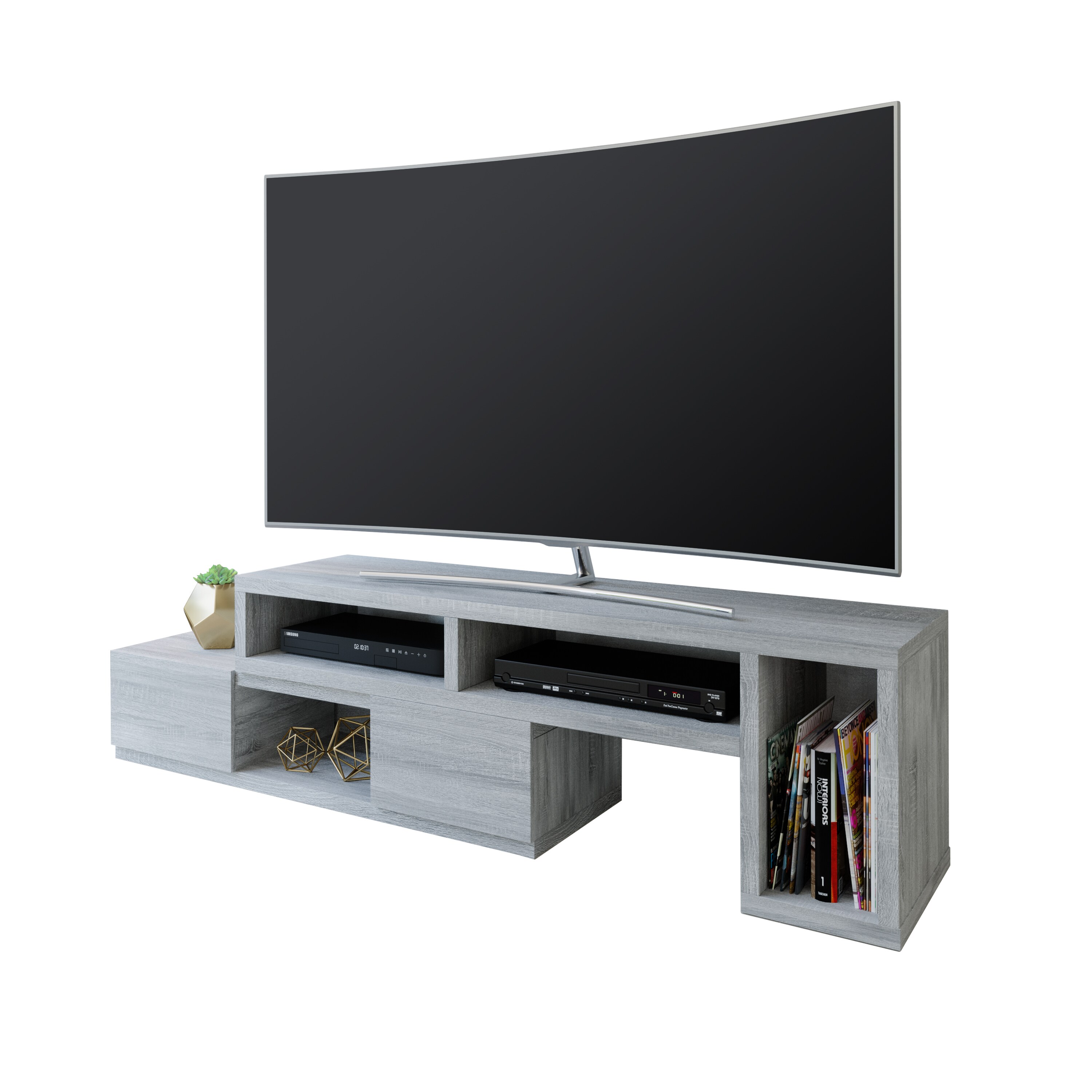 LOVMOR SF-R-RTA-7050-GRY Tv-Stands - View #2