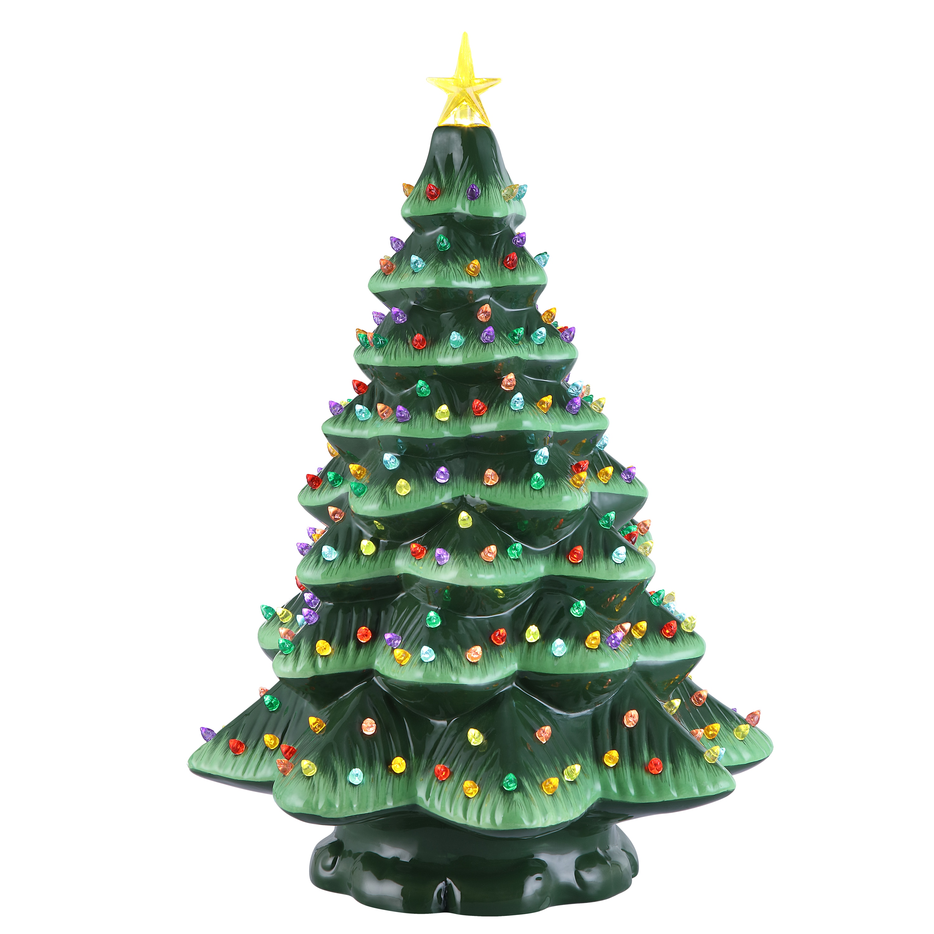 Mr. Christmas 18-in Lighted Decoration Tree Electrical Outlet ...