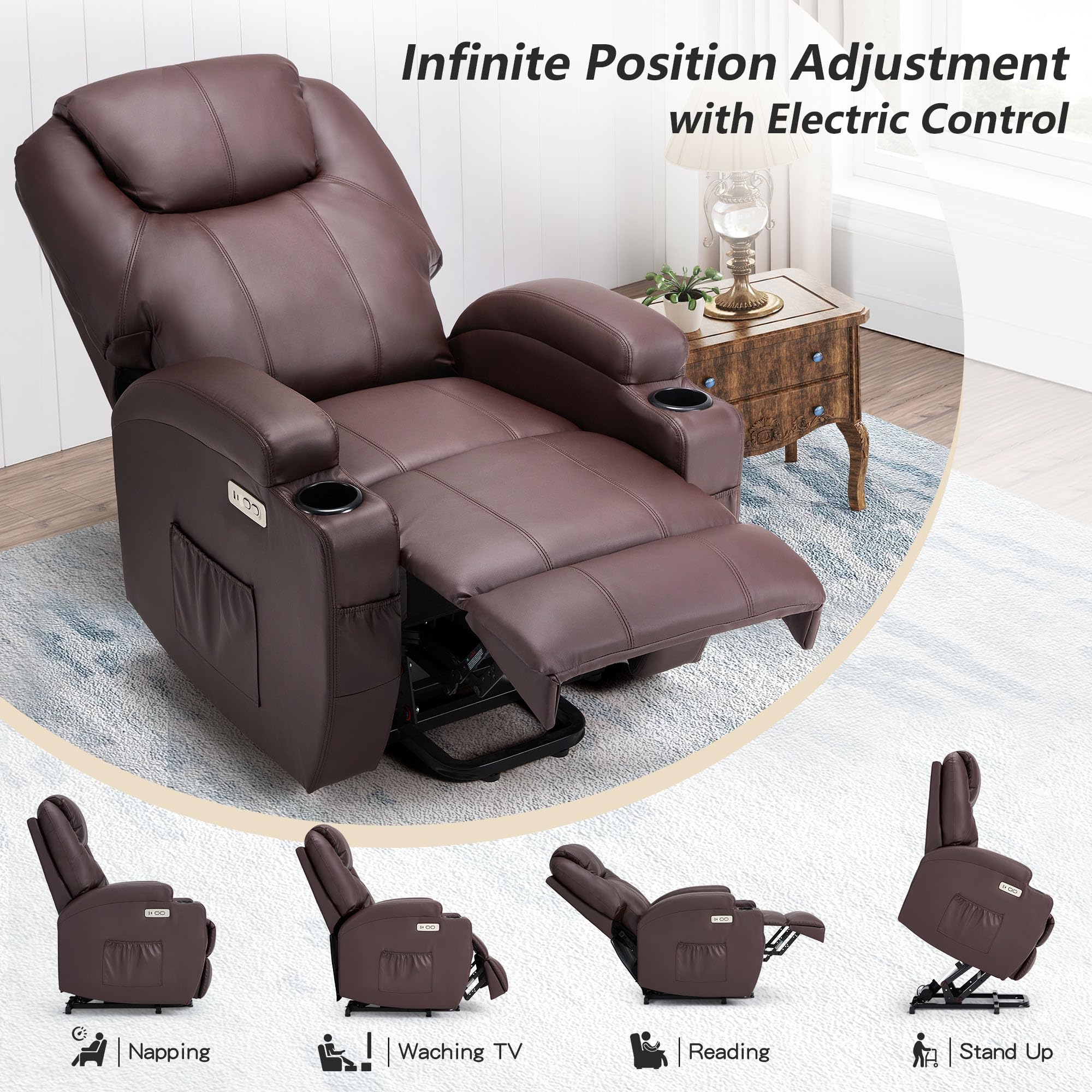 AECOJOY 13037BR-LS01 recliners - View #4