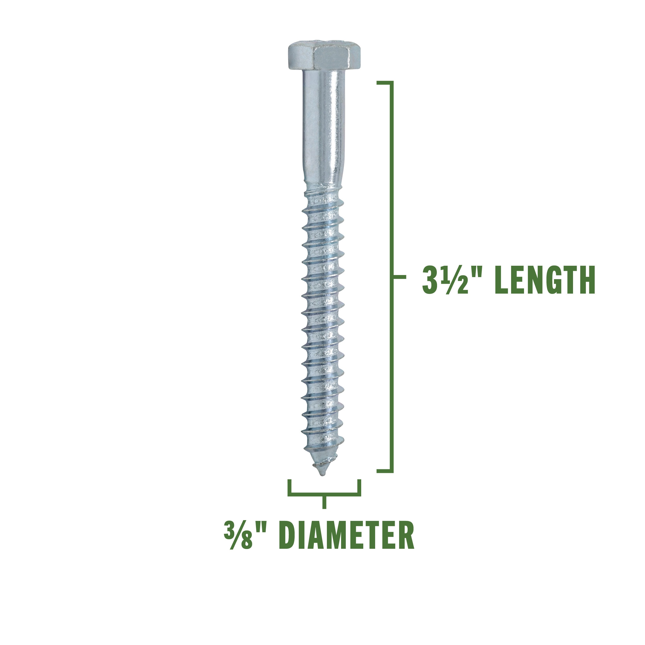 Hillman 230093 Lag-Screws - View #3