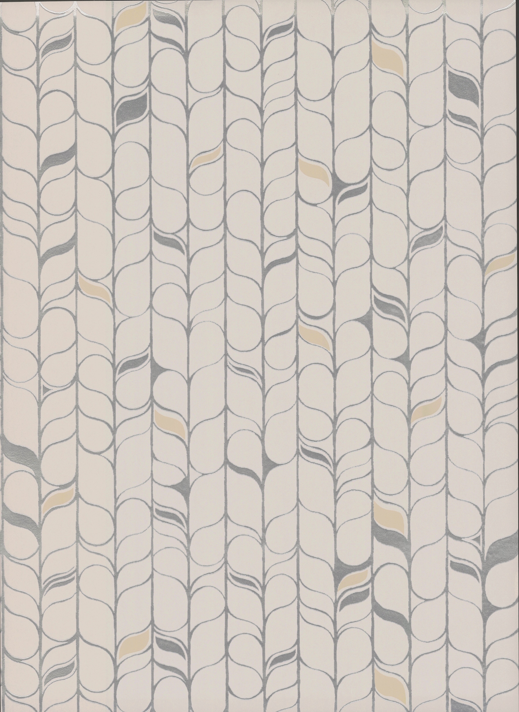York Wallcoverings OS4204 Modern Nature 2nd Edition 56.8-Sq. Feet Off-white Non-woven Geometric Unpasted Wallpaper
