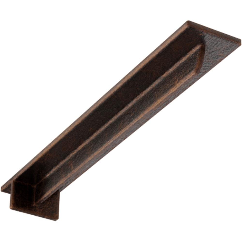 Ekena Millwork BKTM03X20X02HEACO Heaton Hidden 20-in x 3-in x 2-in Antique copper Steel Countertop support bracket