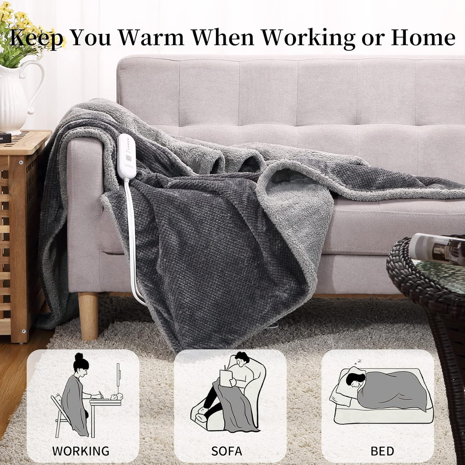 Qeetex LHF-DRT-QCP8X075 Blankets-And-Throws - View #6