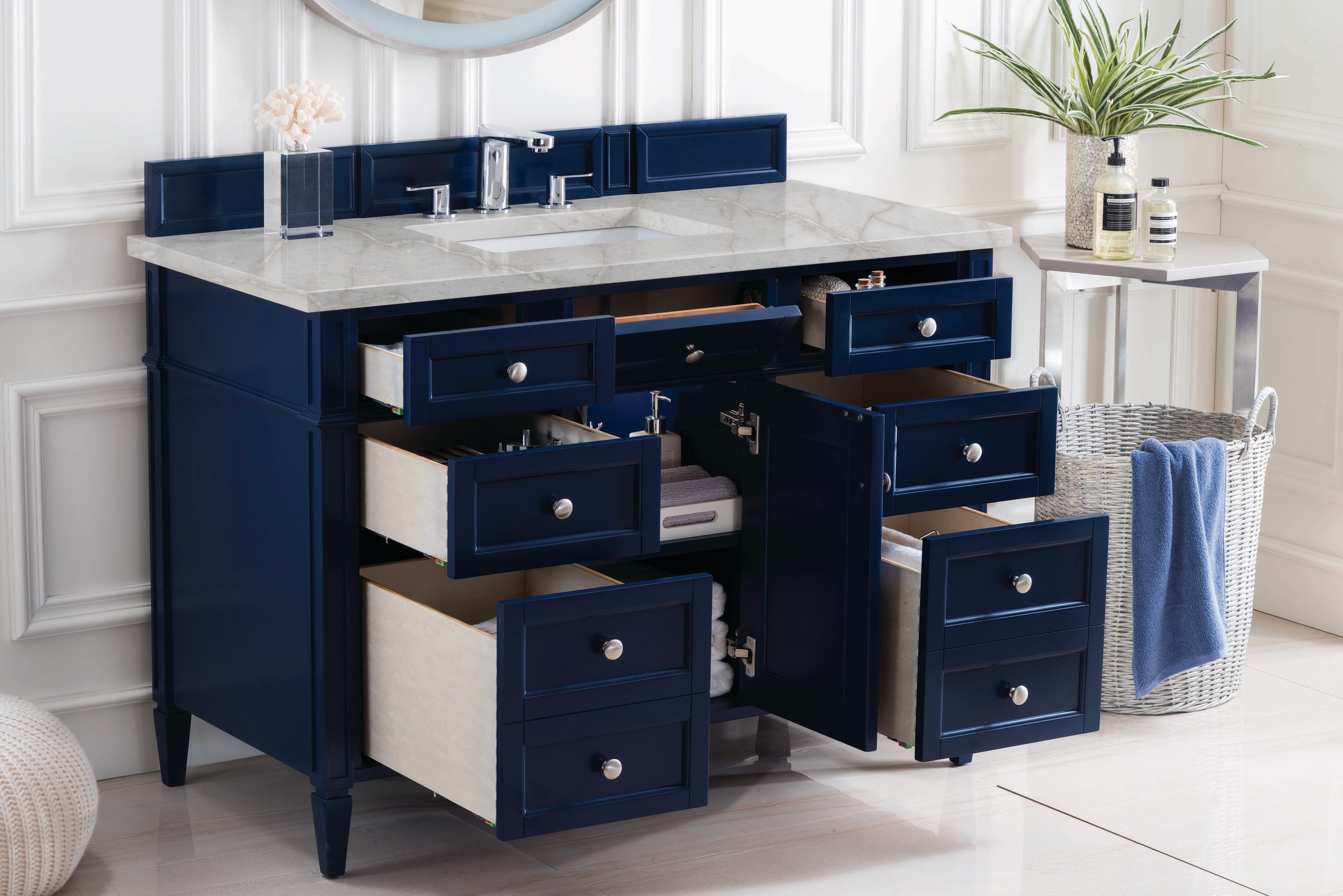 James Martin Vanities 650-V48-VBL-3VSL Bath-Vanity-Combo - View #4