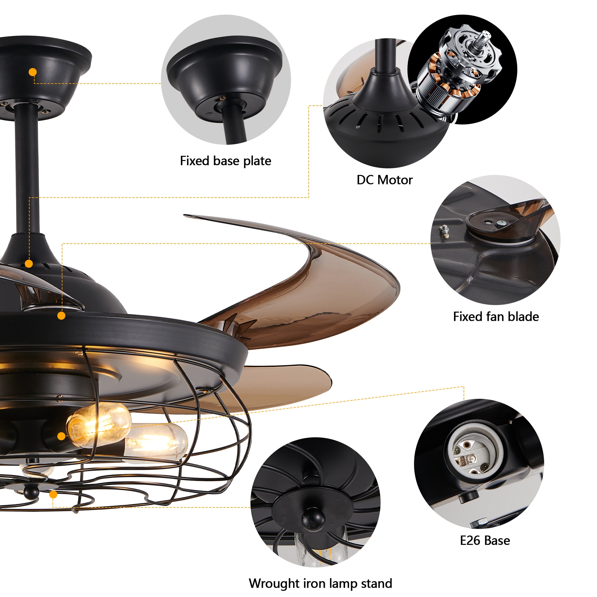 BABOOM BOM-P272387-OR Ceiling-Fans - View #11