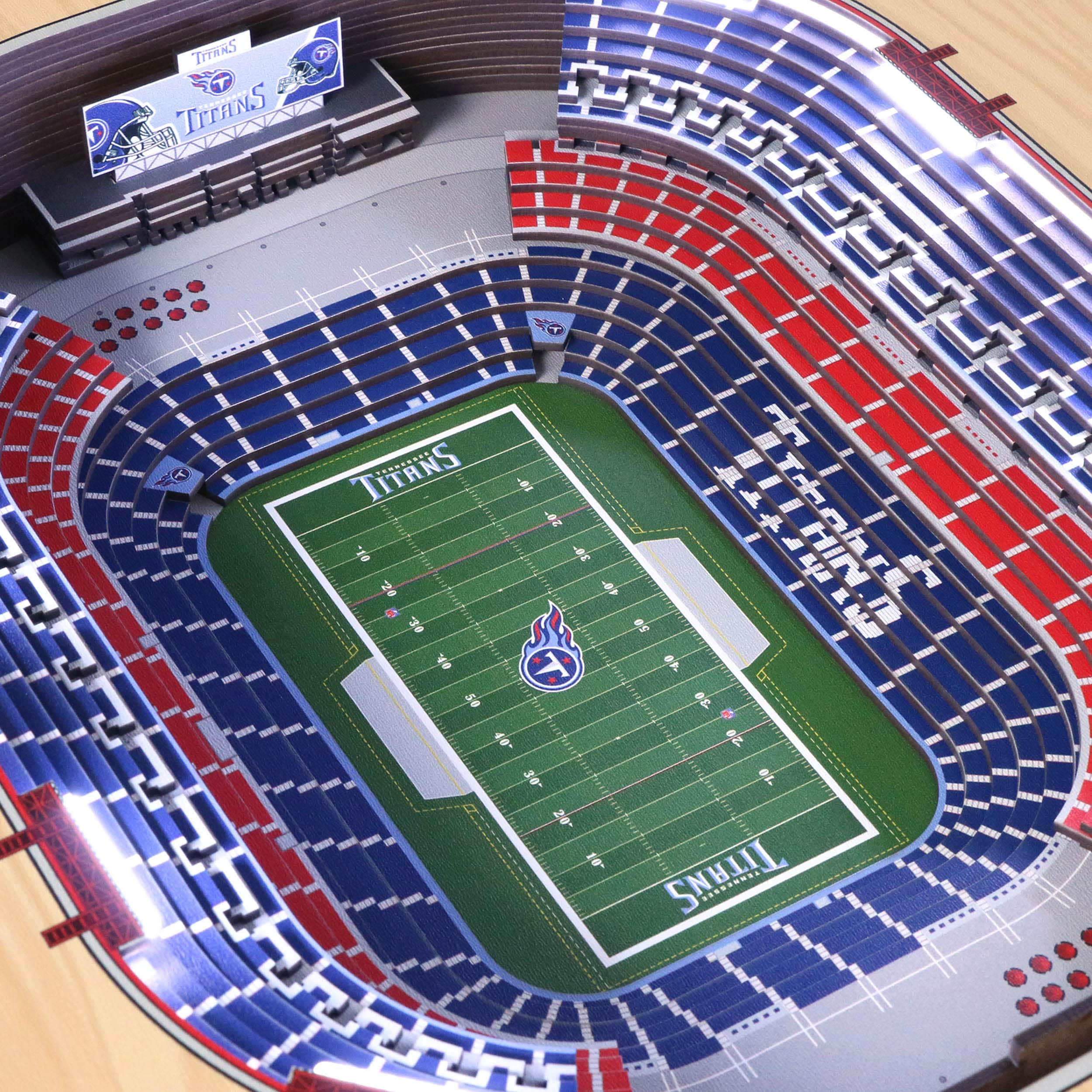 Tennessee Titans, 3D Stadium View, Tennessee Titans, Wall Art