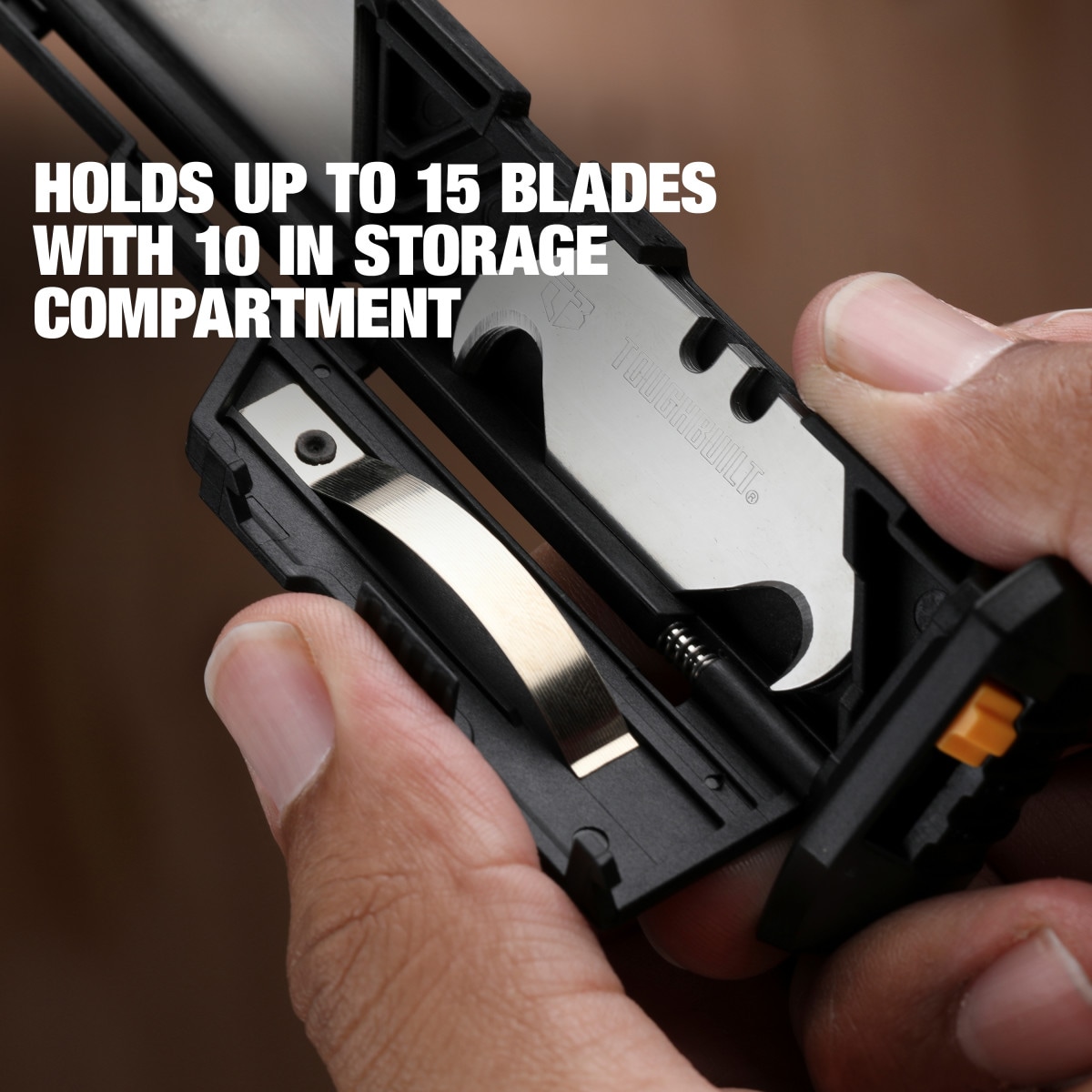 TOUGHBUILT Scraper Utility Knife 3/4-in 10-Blade Retractable