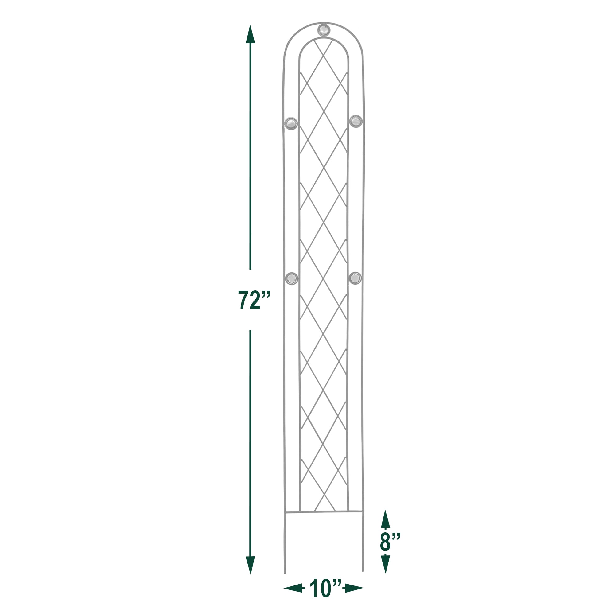Arcadia Garden Products TR03 Garden-Trellis - View #4