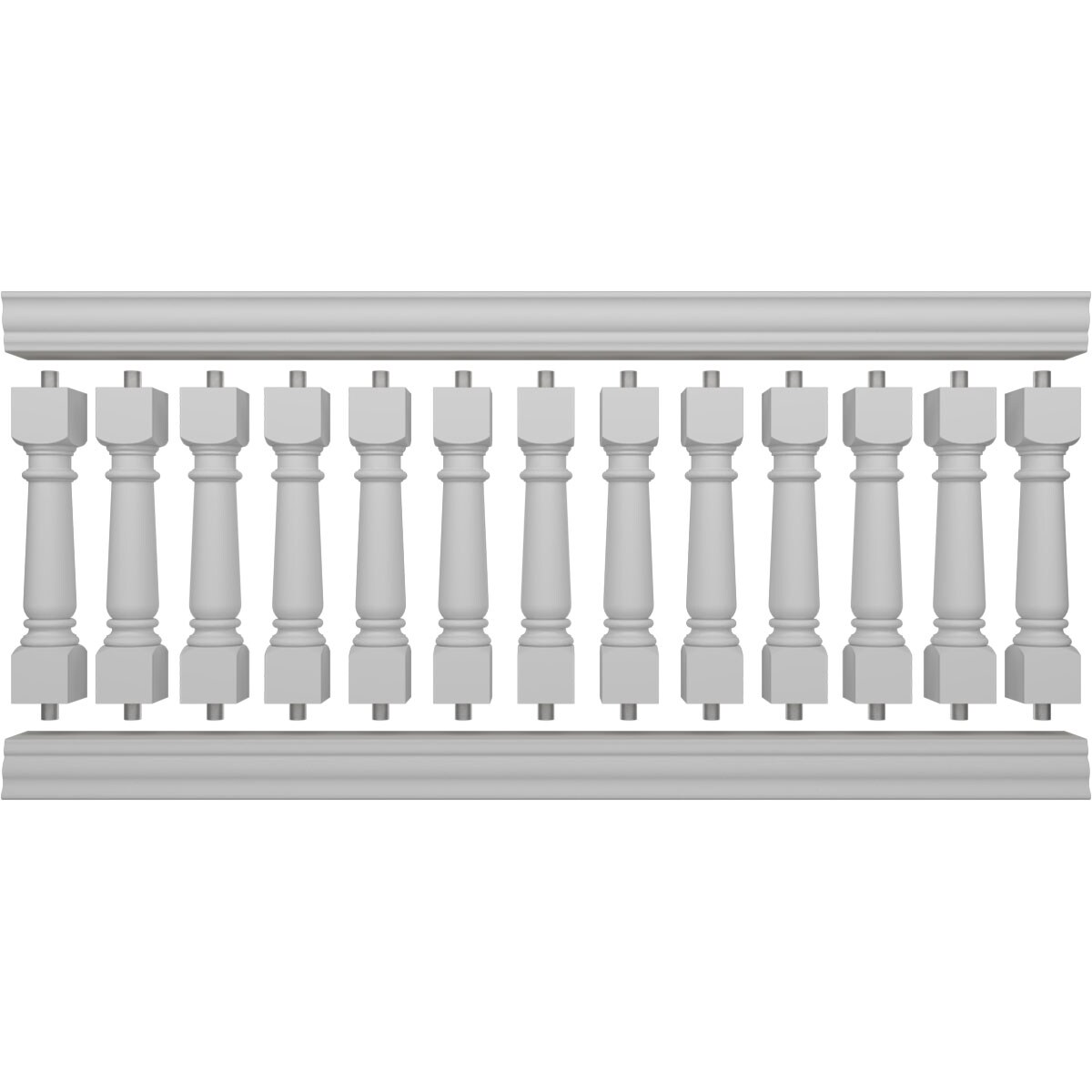 Ekena Millwork BALK42X096WEA railings - View #5