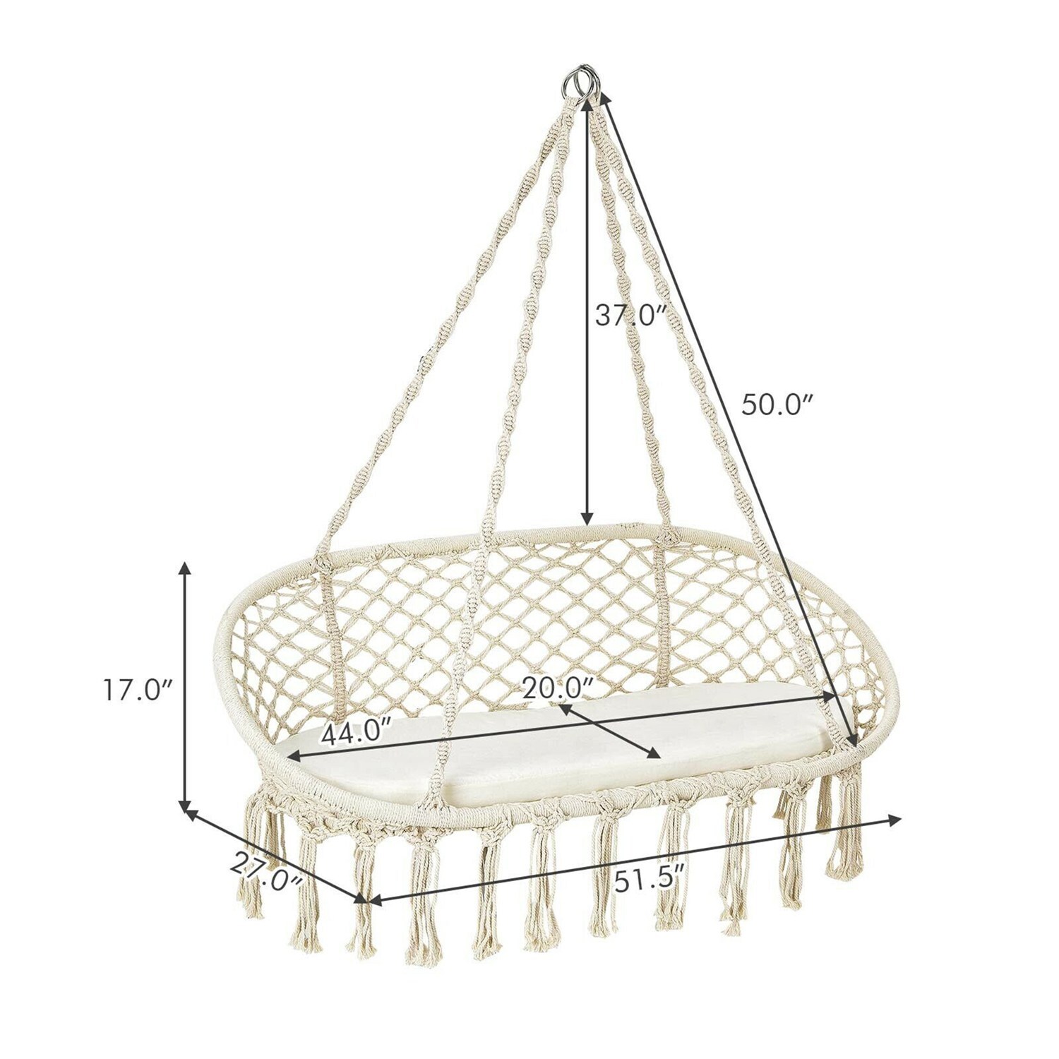 Costway CSHY003366 hammocks - View #2
