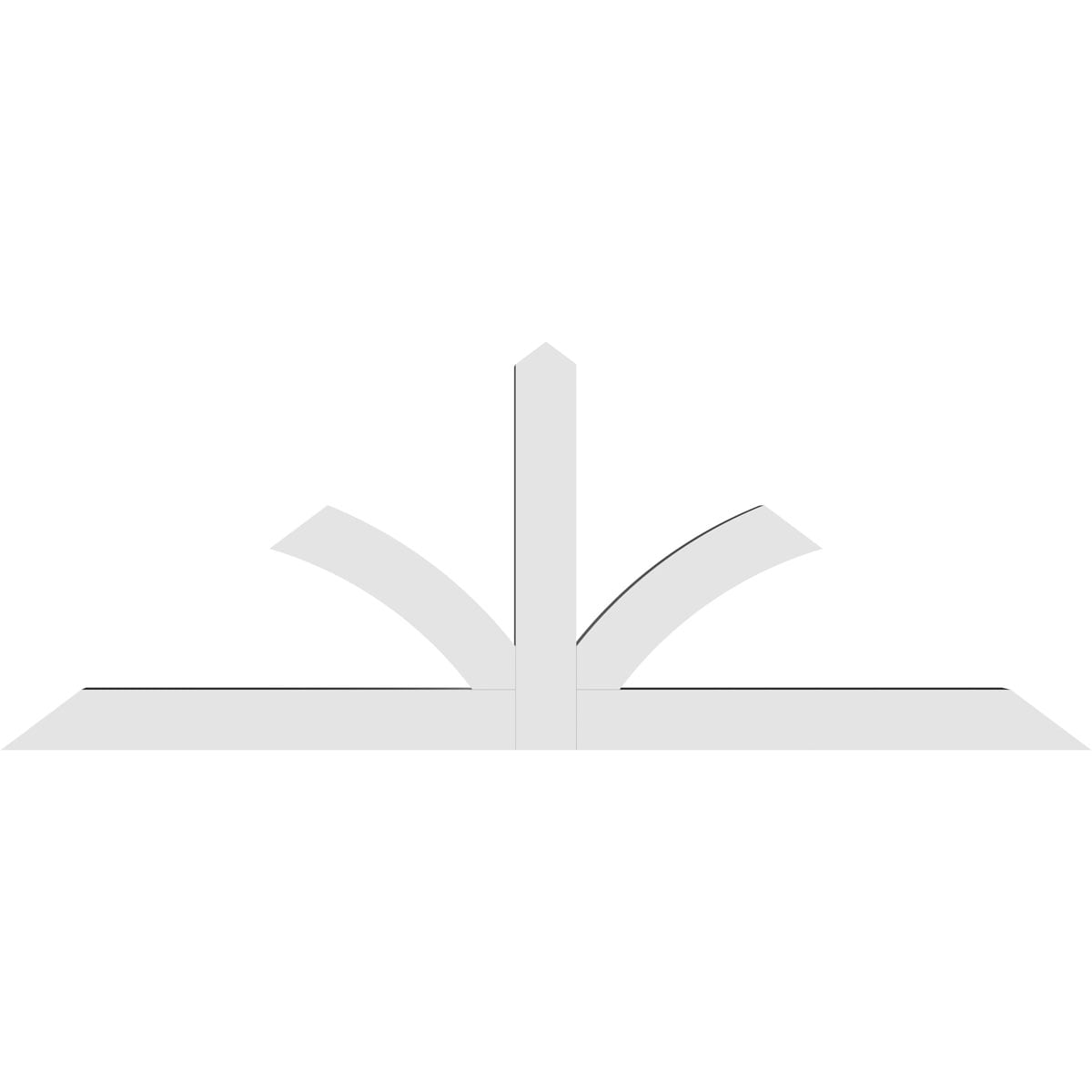 Ekena Millwork GBP072X27X0404RIC00 Exterior-Brackets-Braces - View #4