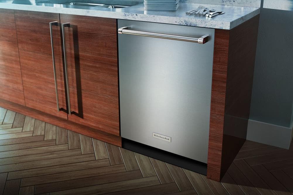 KitchenAid® 24 Stainless Steel with Printshield Built In Dishwasher