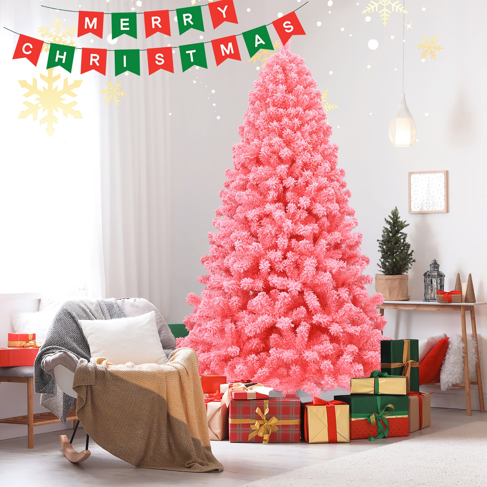 Costway CM23567 Artificial-Christmas-Trees - View #6
