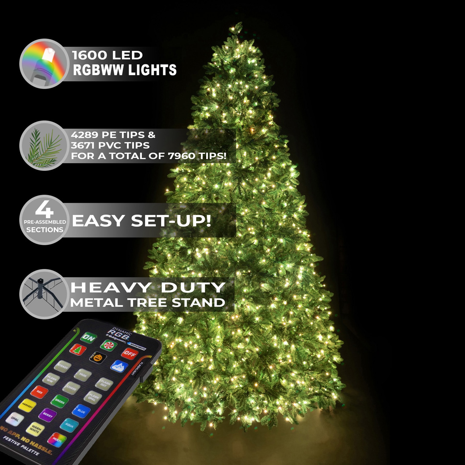 Holidynamics Holiday Lighting Solut 51502 Artificial-Christmas-Trees - View #3