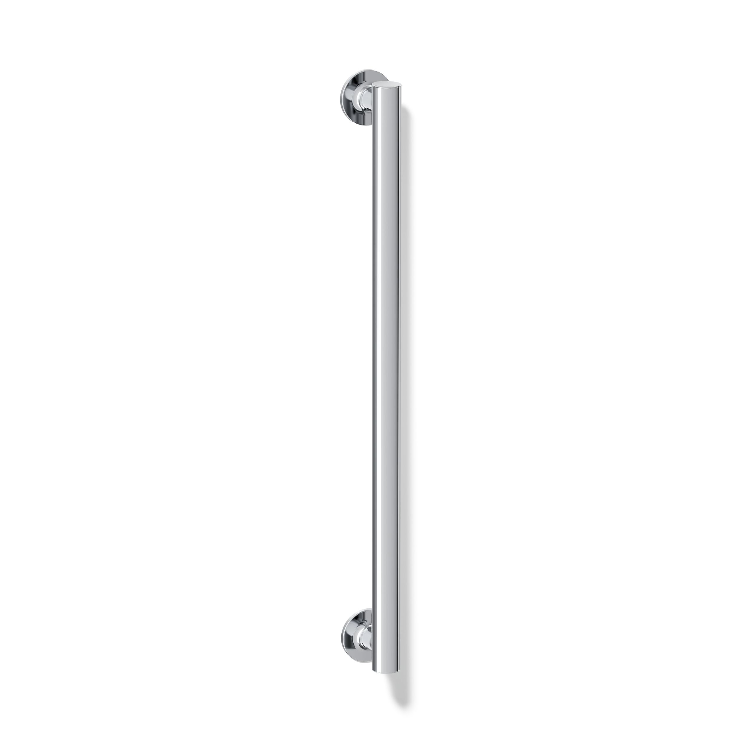 KOHLER Traditional 24.0-in Polished Stainless Wall-mount ADA Compliant Grab Bar ( 300.0-lb Weight Capacity )