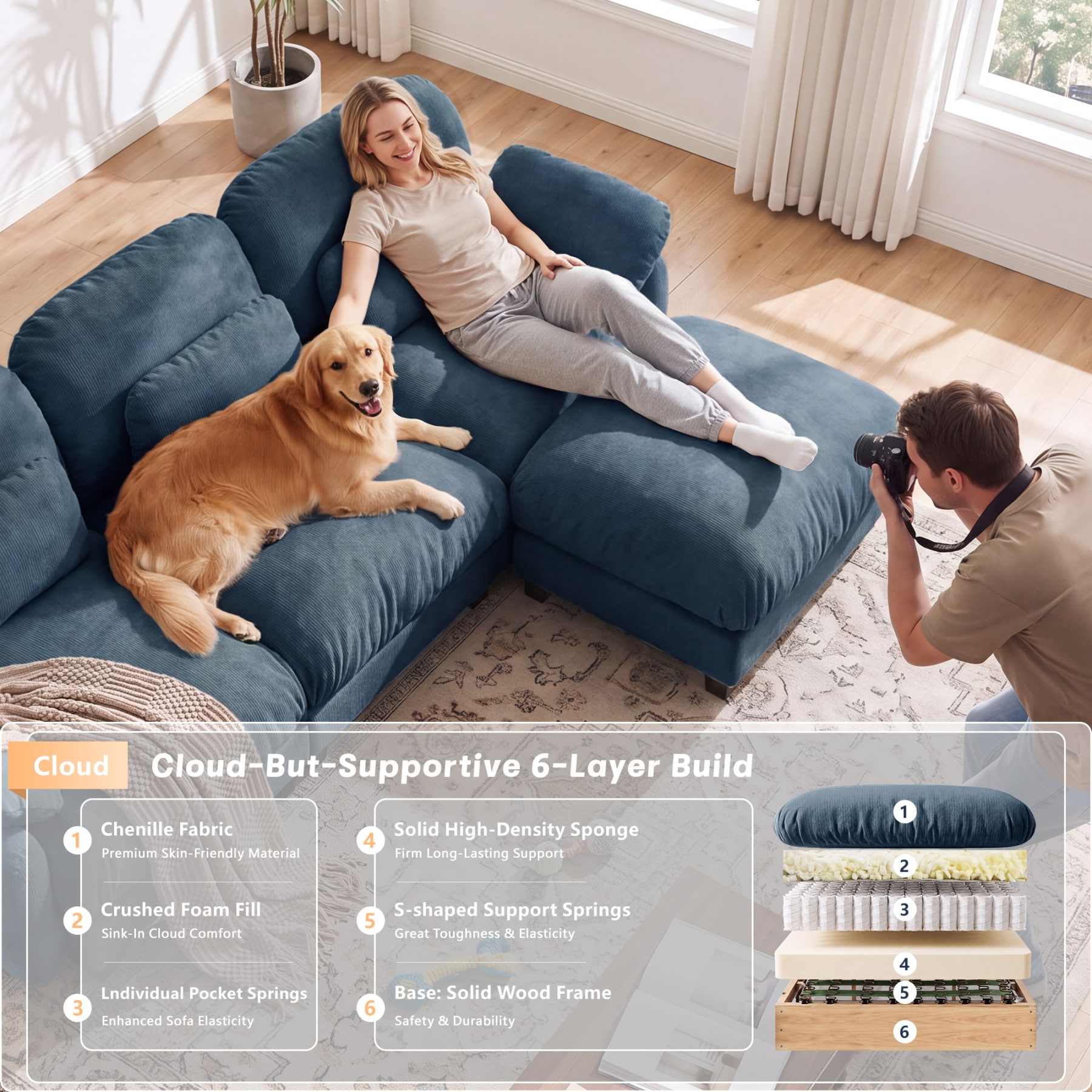 CHITA SOFA528  - View #15