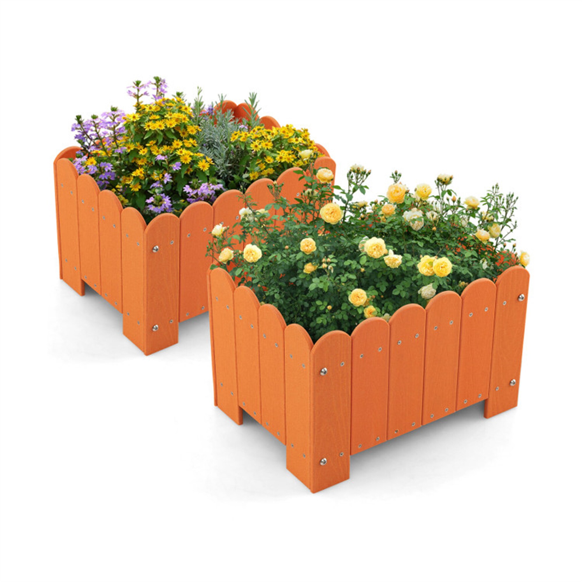 BABOOM BOM-116YW-2-CO Raised-Planter-Boxes - View #2