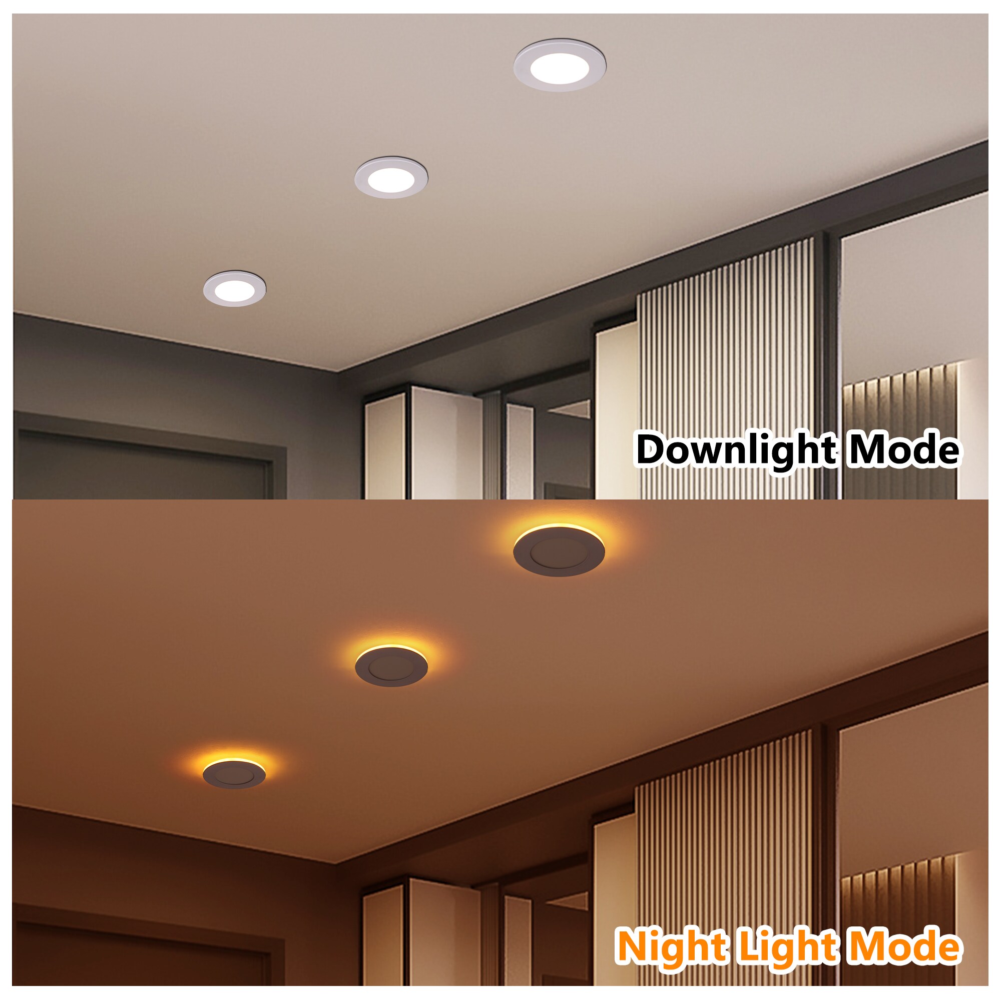 WELLFOR GDF010BK Led-Retrofit-Downlight - View #3