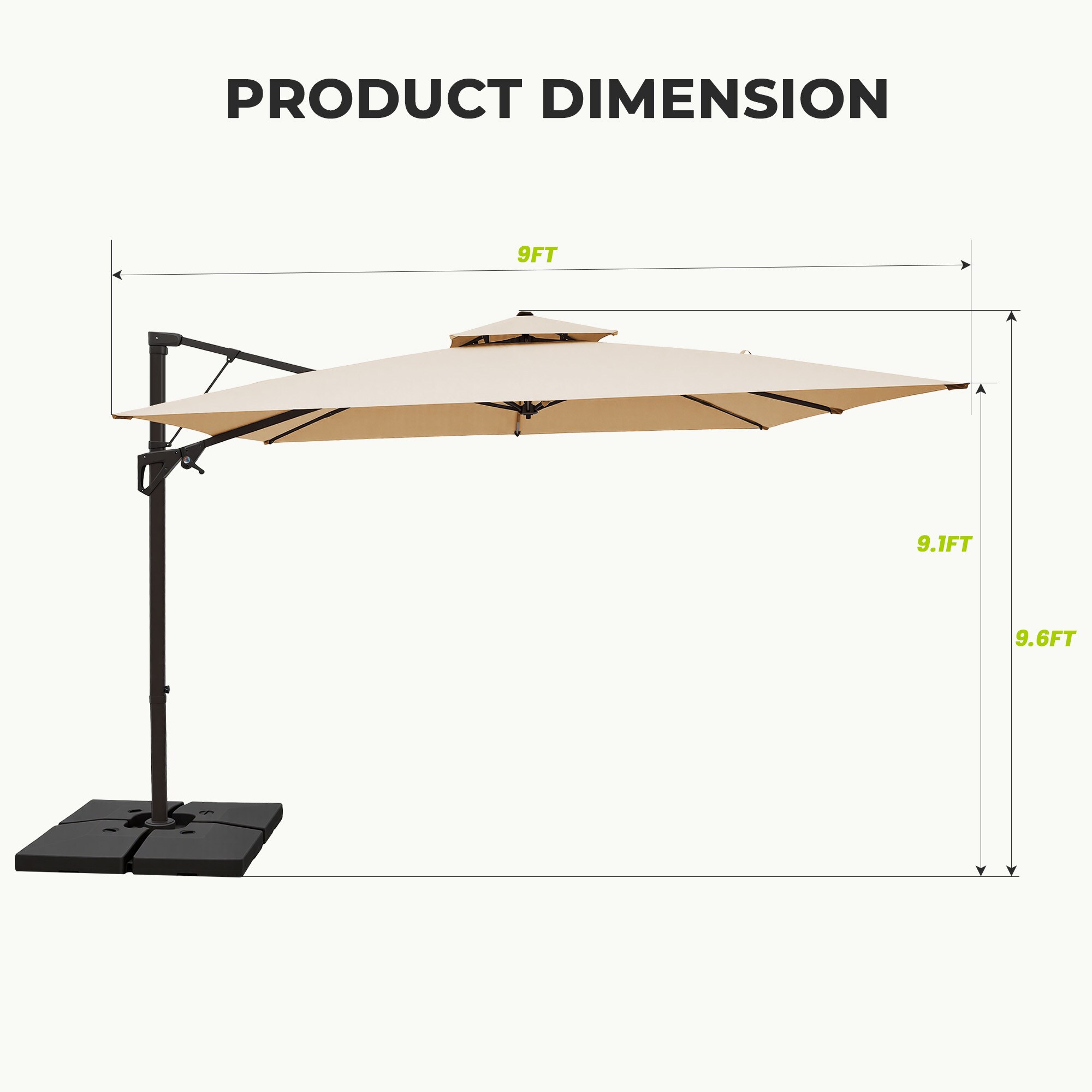 VOUA 10X10-LK-WT+DZ Umbrellas-2 - View #11