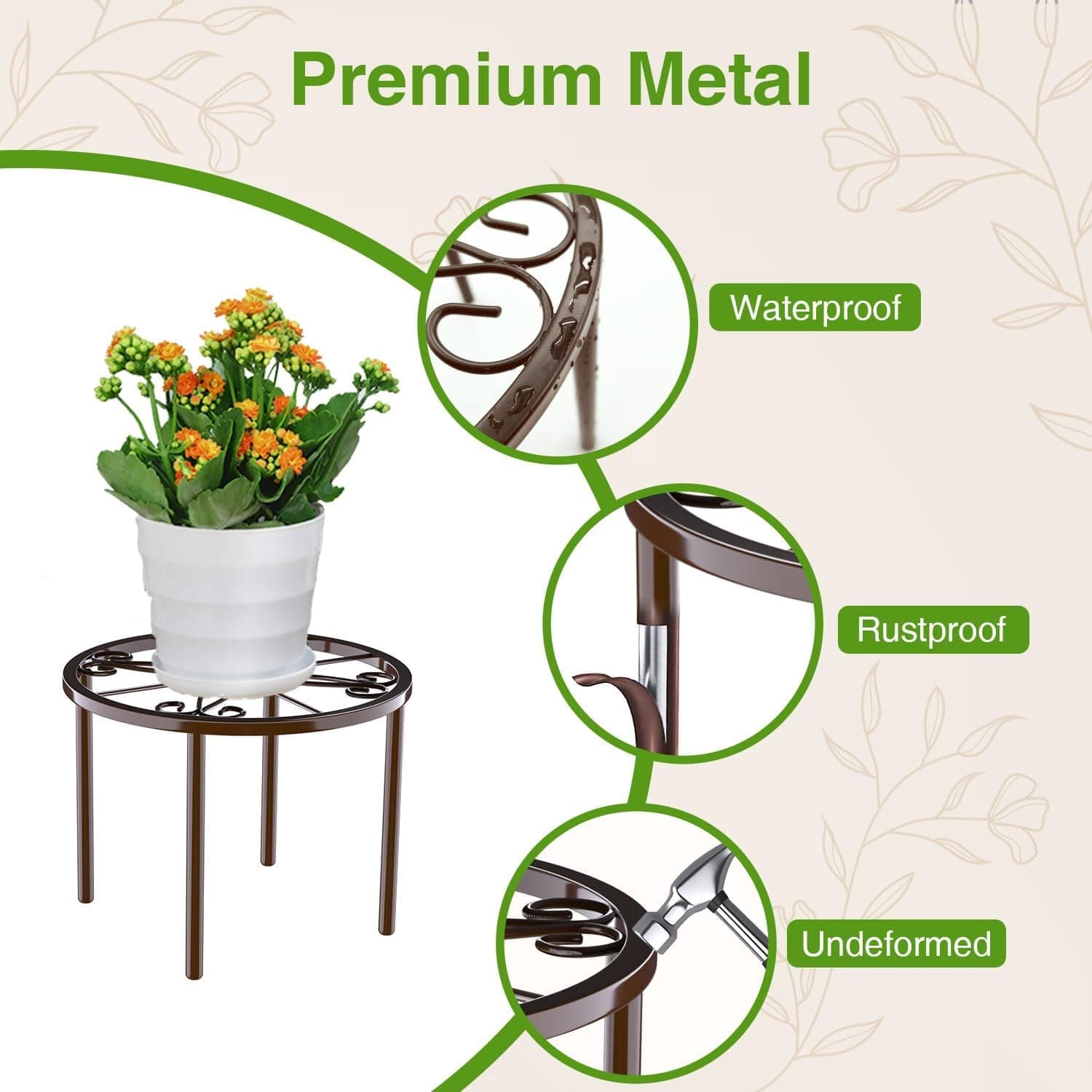 Angel Sar L2ZQYA506STA01 Plant-Stand - View #6
