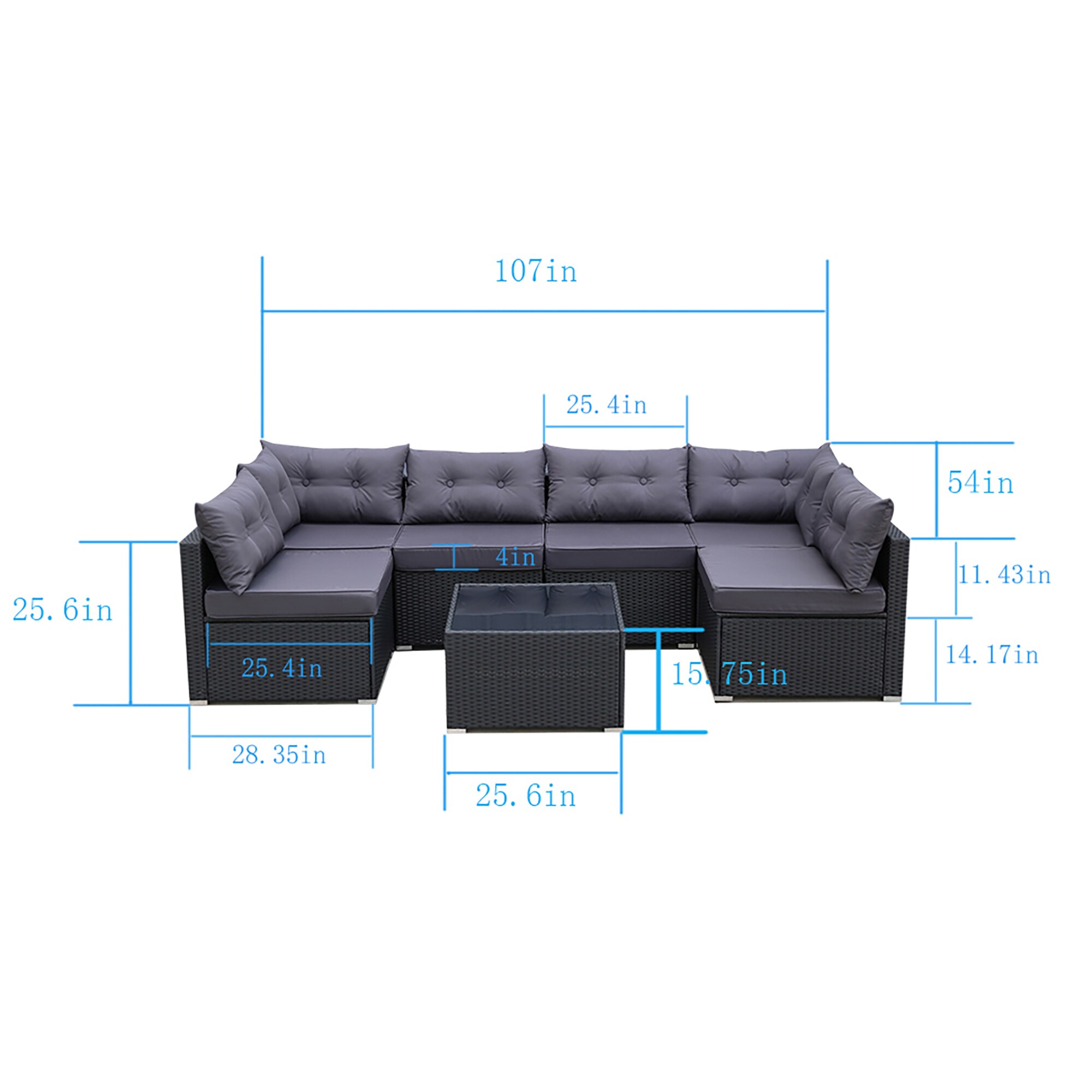 CASAINC WF-HW62359+ Patio-Conversation-Sets - View #15